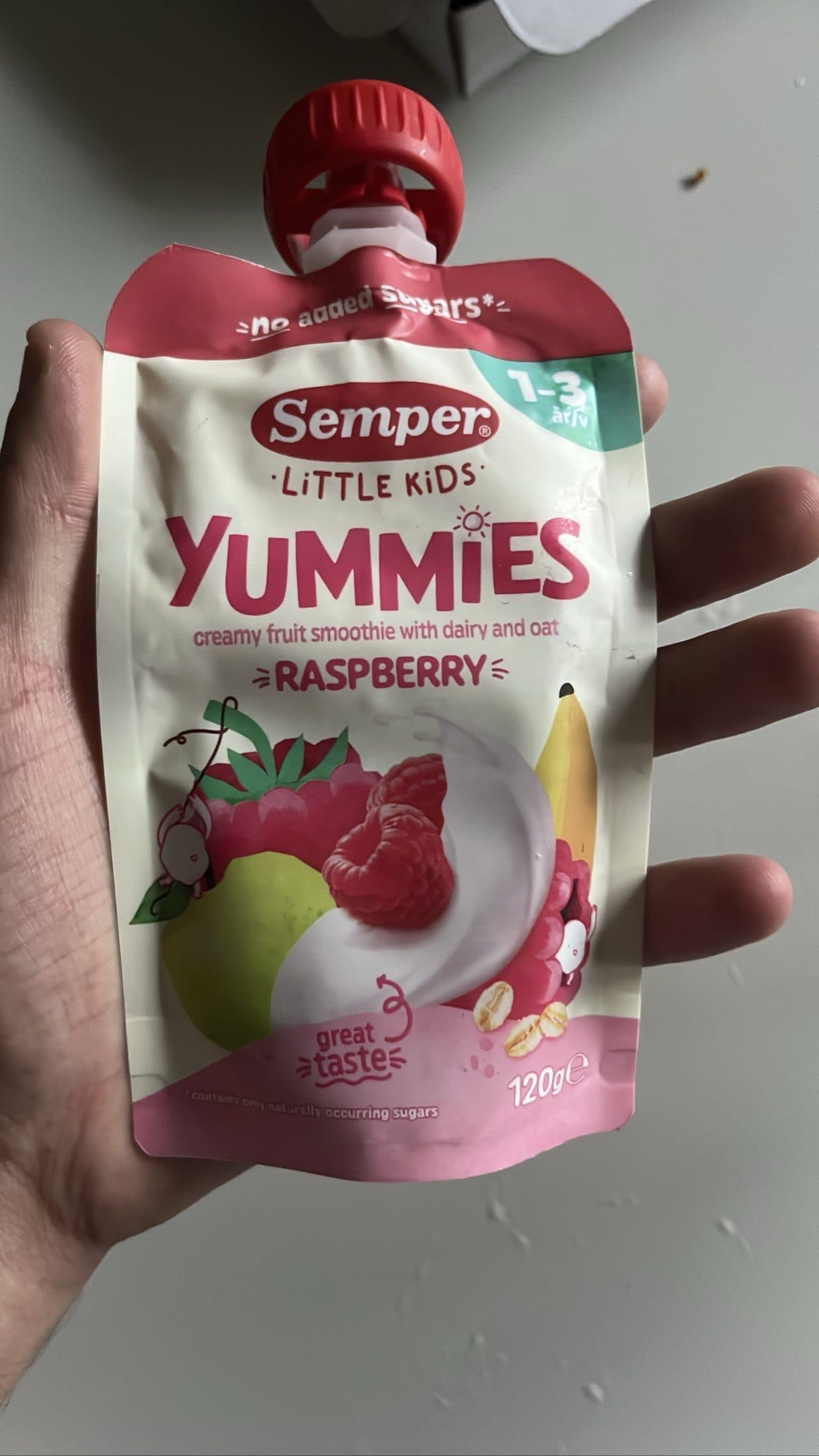 Semper Yummies Raspberry packshot