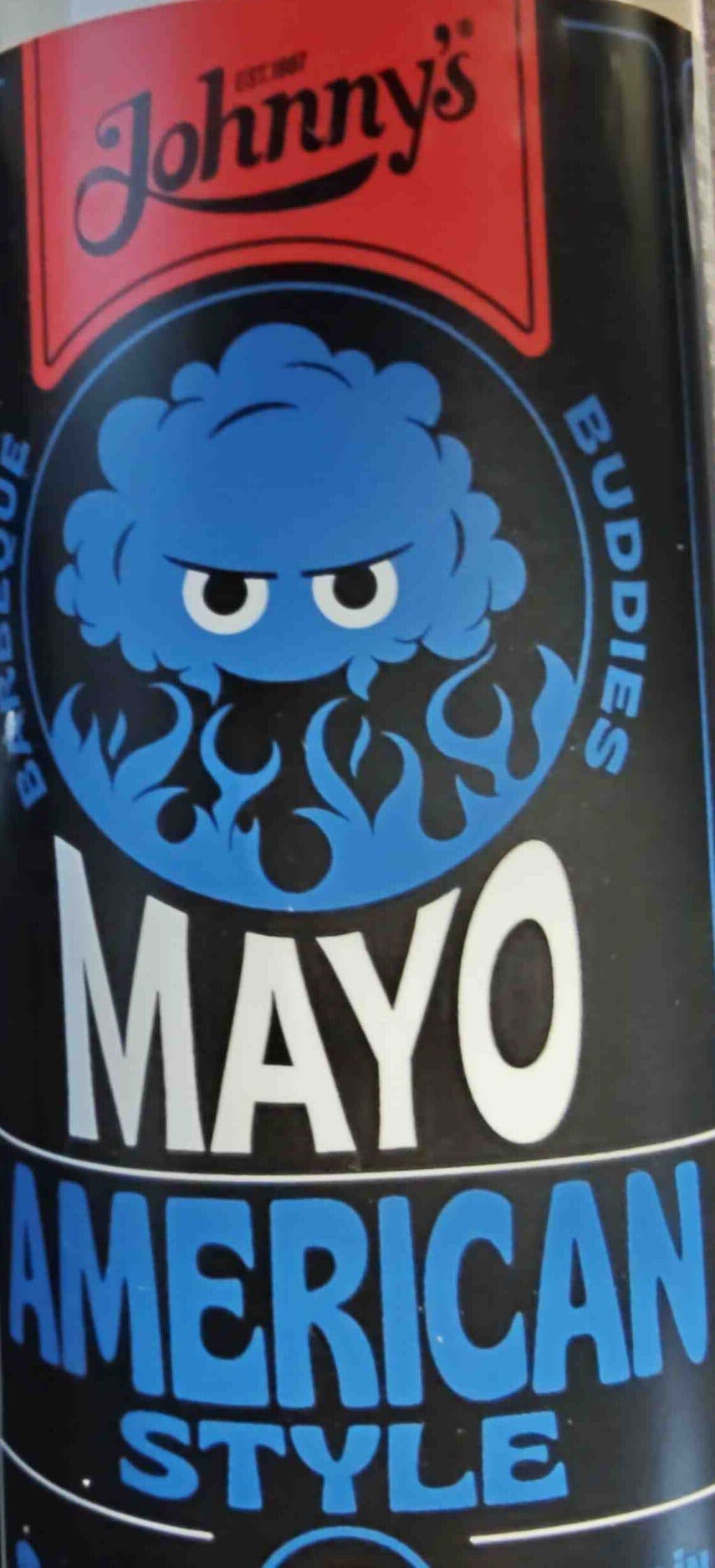 Johnny's Mayo, American style packshot