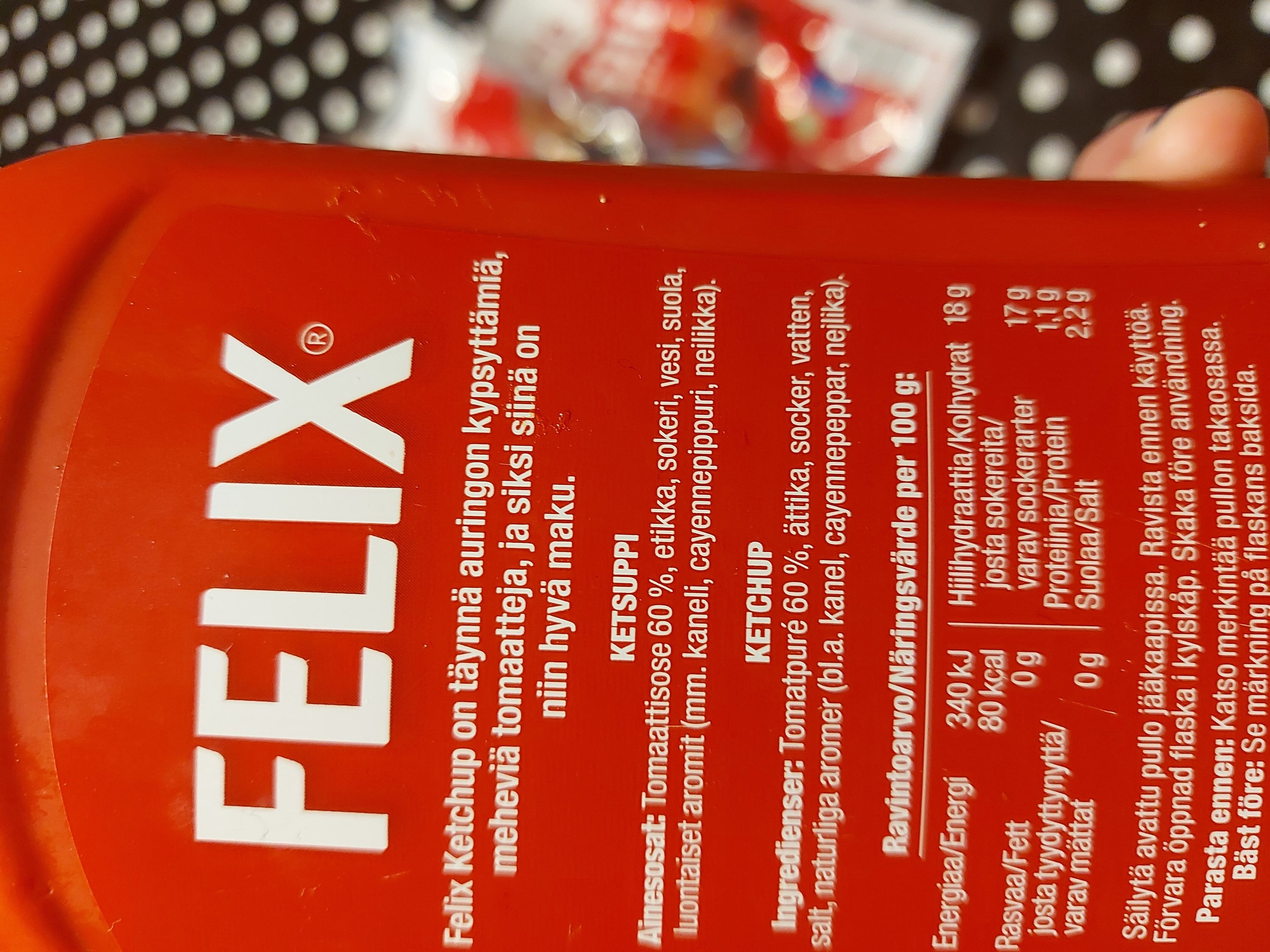Felix Tomaattiketchup packshot