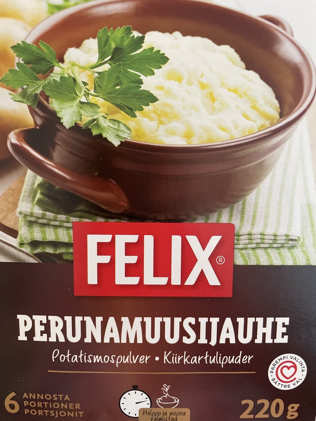 Orkla Foods Perunamuusijauhe packshot