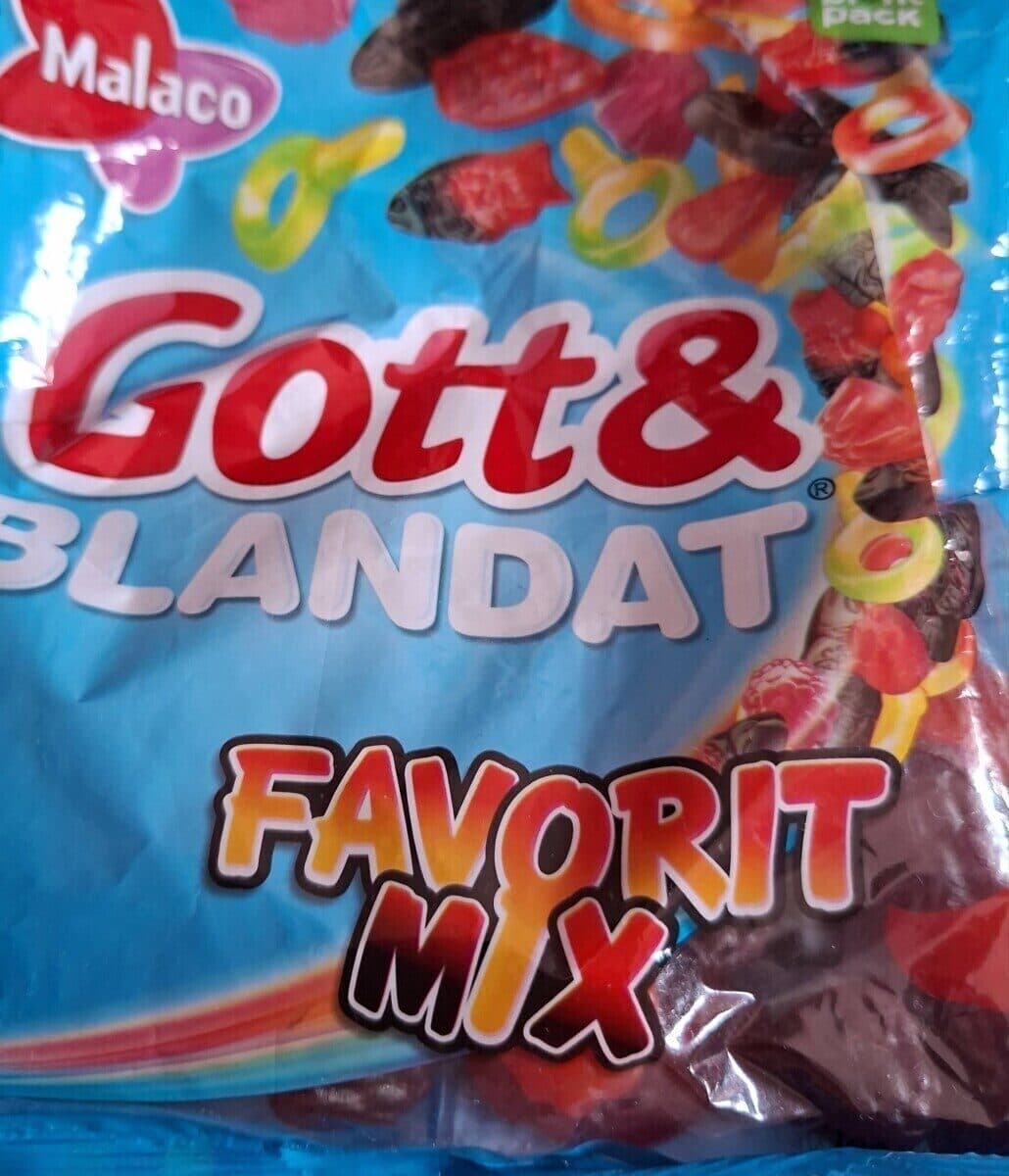 Malaco Gott&Blandat Favorit Mix packshot