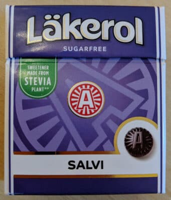 Cloetta norge as Läkerol Salvi packshot