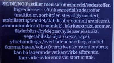 Cloetta norge as Läkerol Salvi packshot