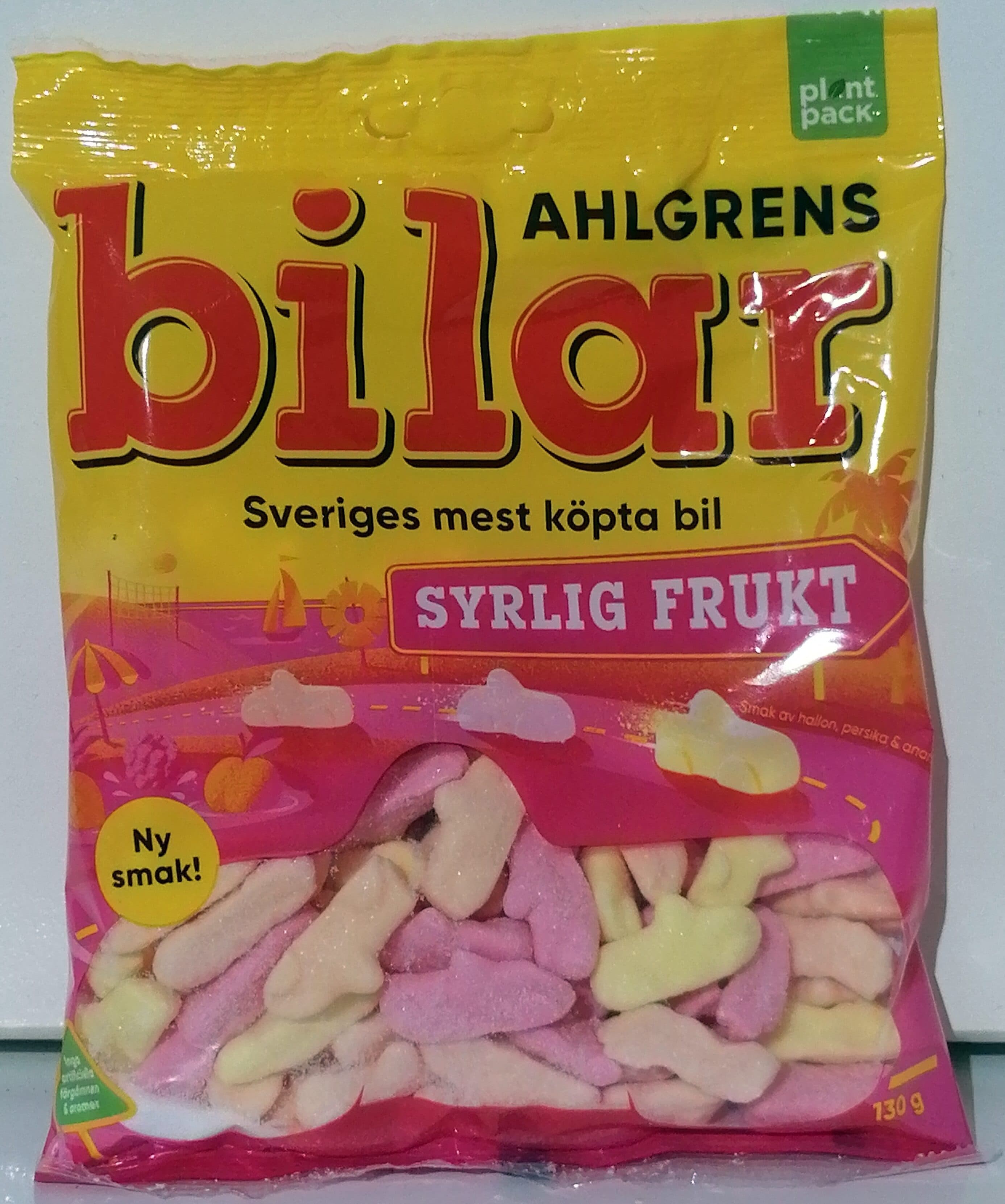 Cloetta Ahlgrens Bilar - Syrlig Frukt packshot