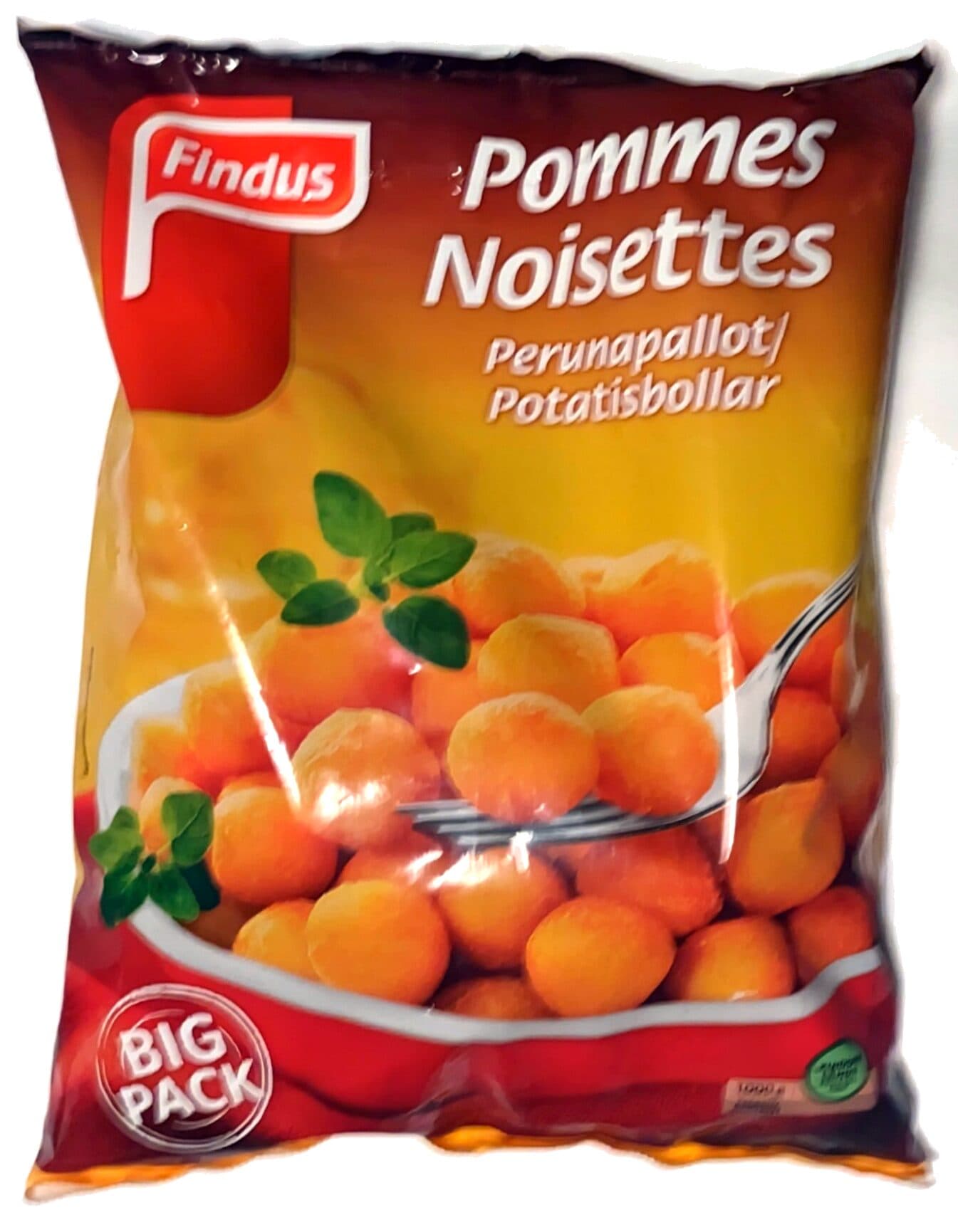 Findus Pommes Noisettes Big Pack packshot
