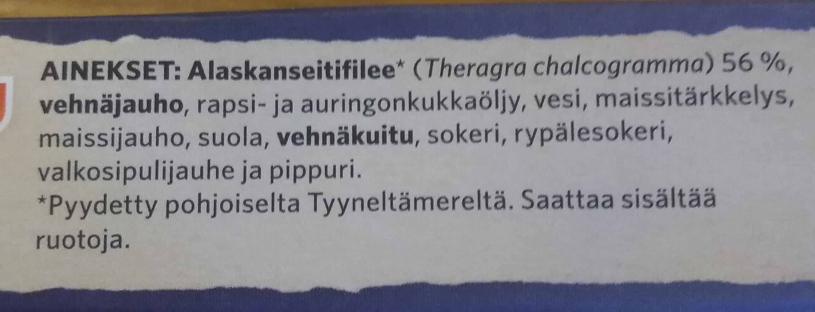 Findus kullanrapeat kalafileet packshot