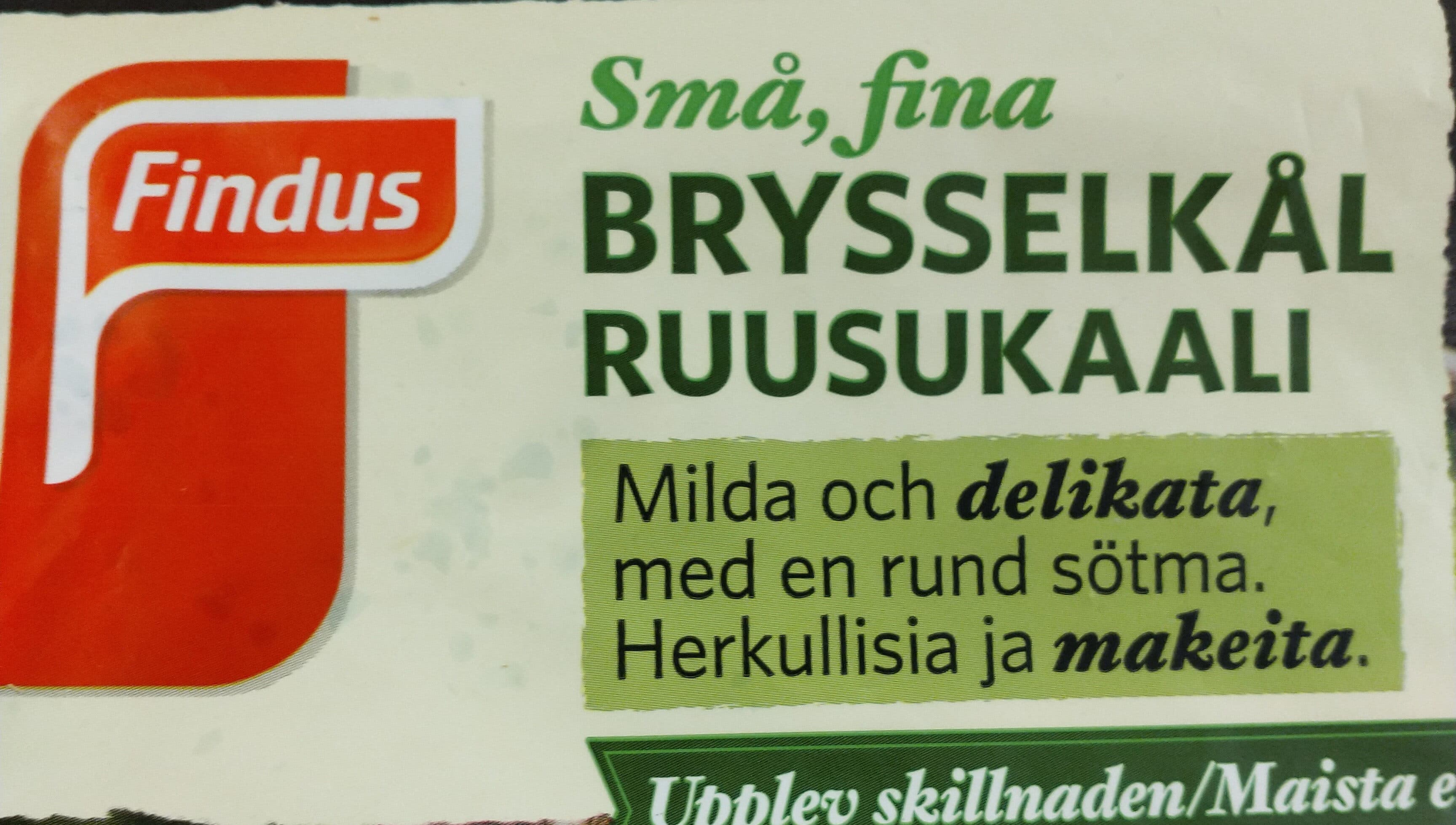 Findus Ruusukaali packshot
