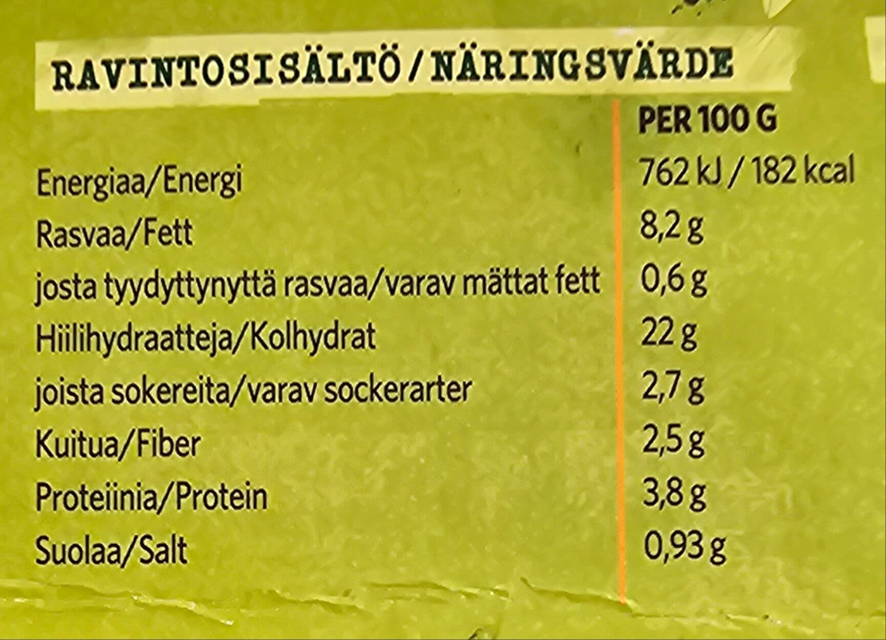 Findus Vegepuikot packshot