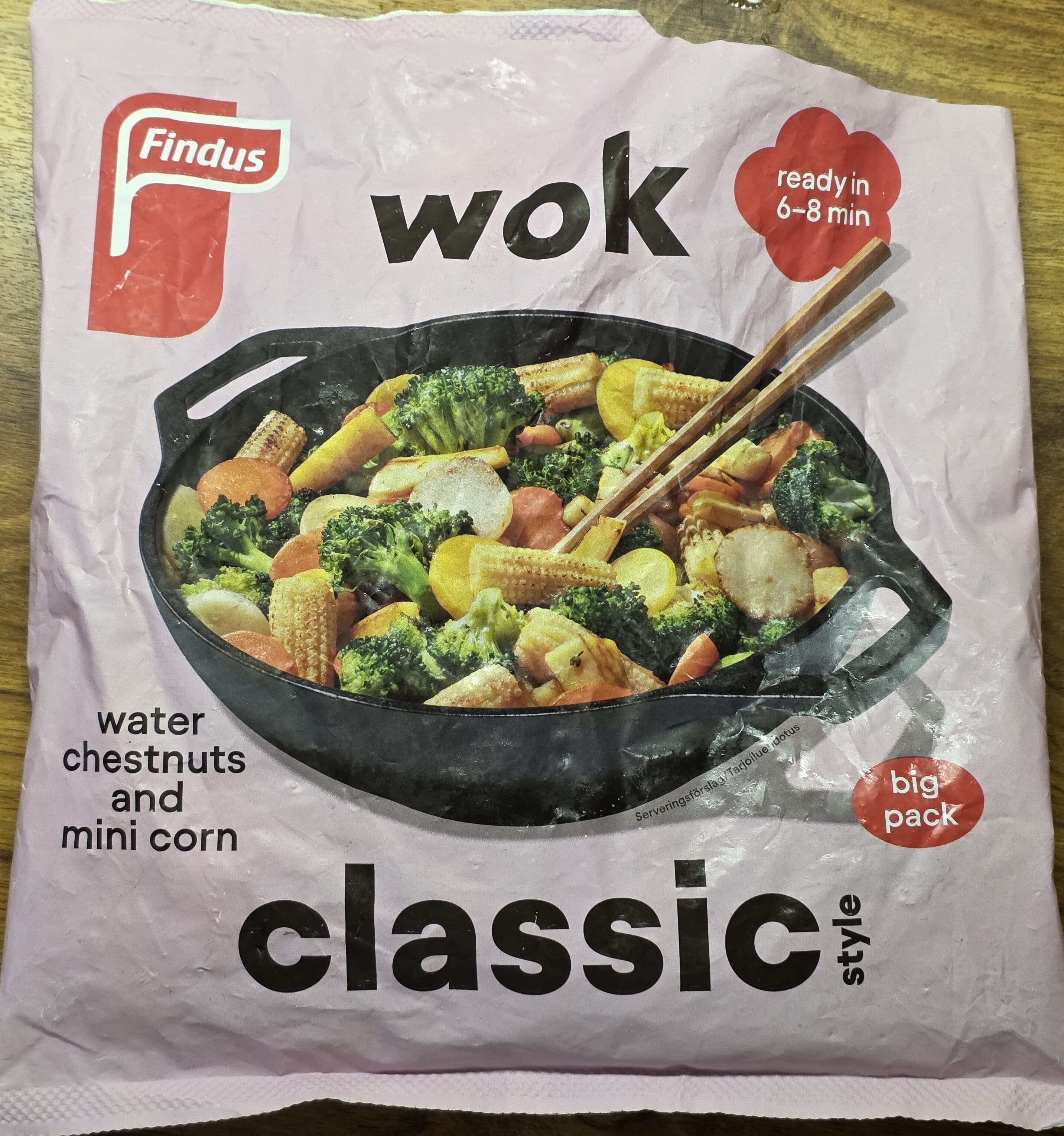 Findus Wok Classic Style packshot