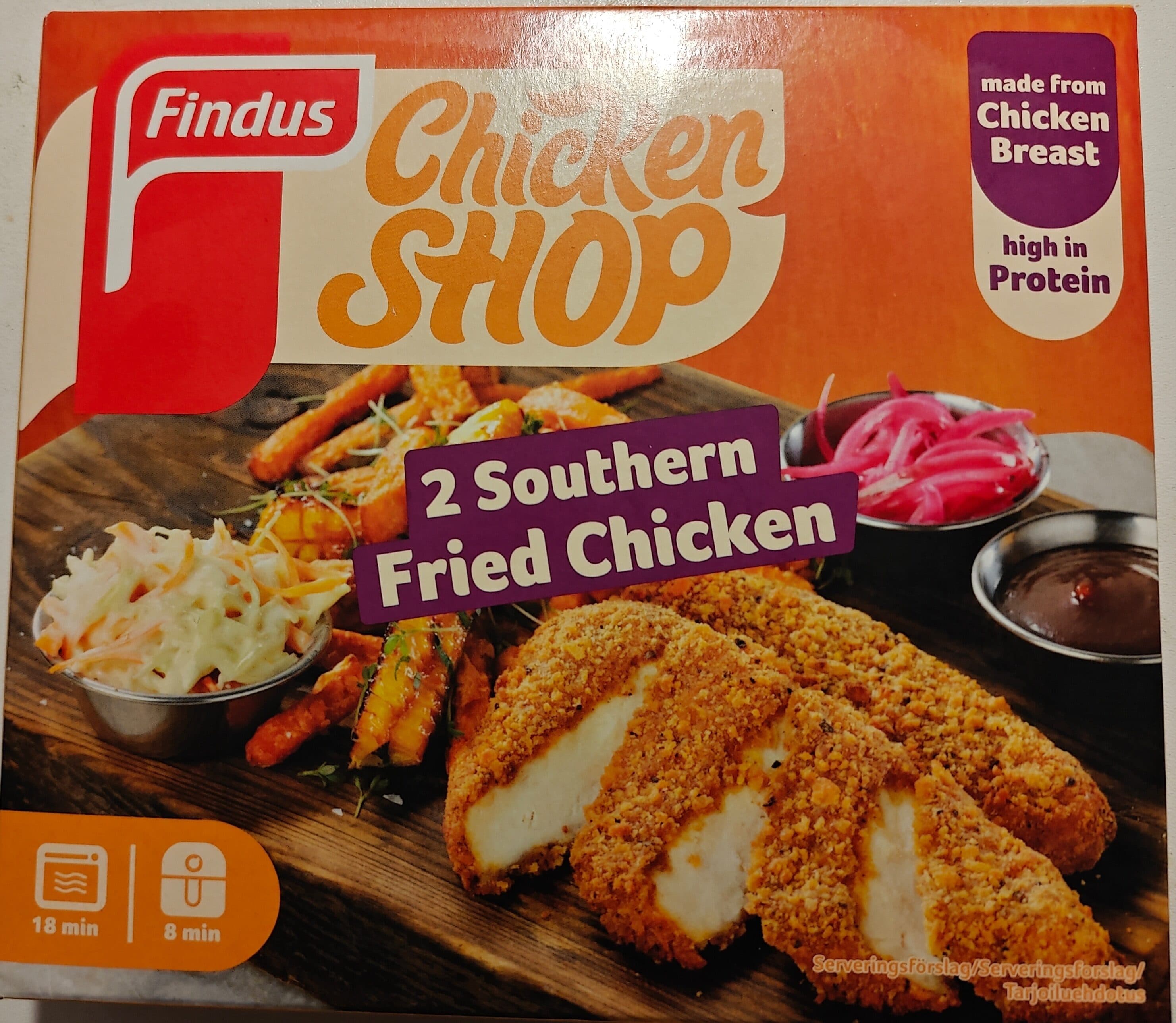 Findus Chicken Shop Southern Fried Chicken packshot
