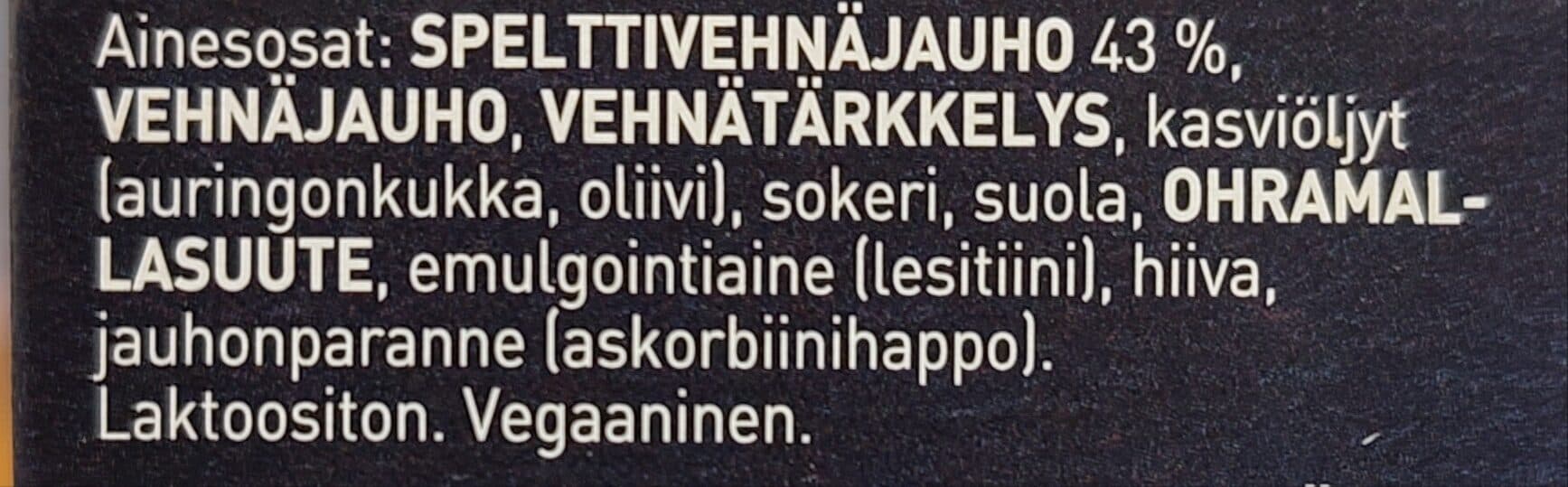 Kantolan Valitut - spelttikeksi packshot