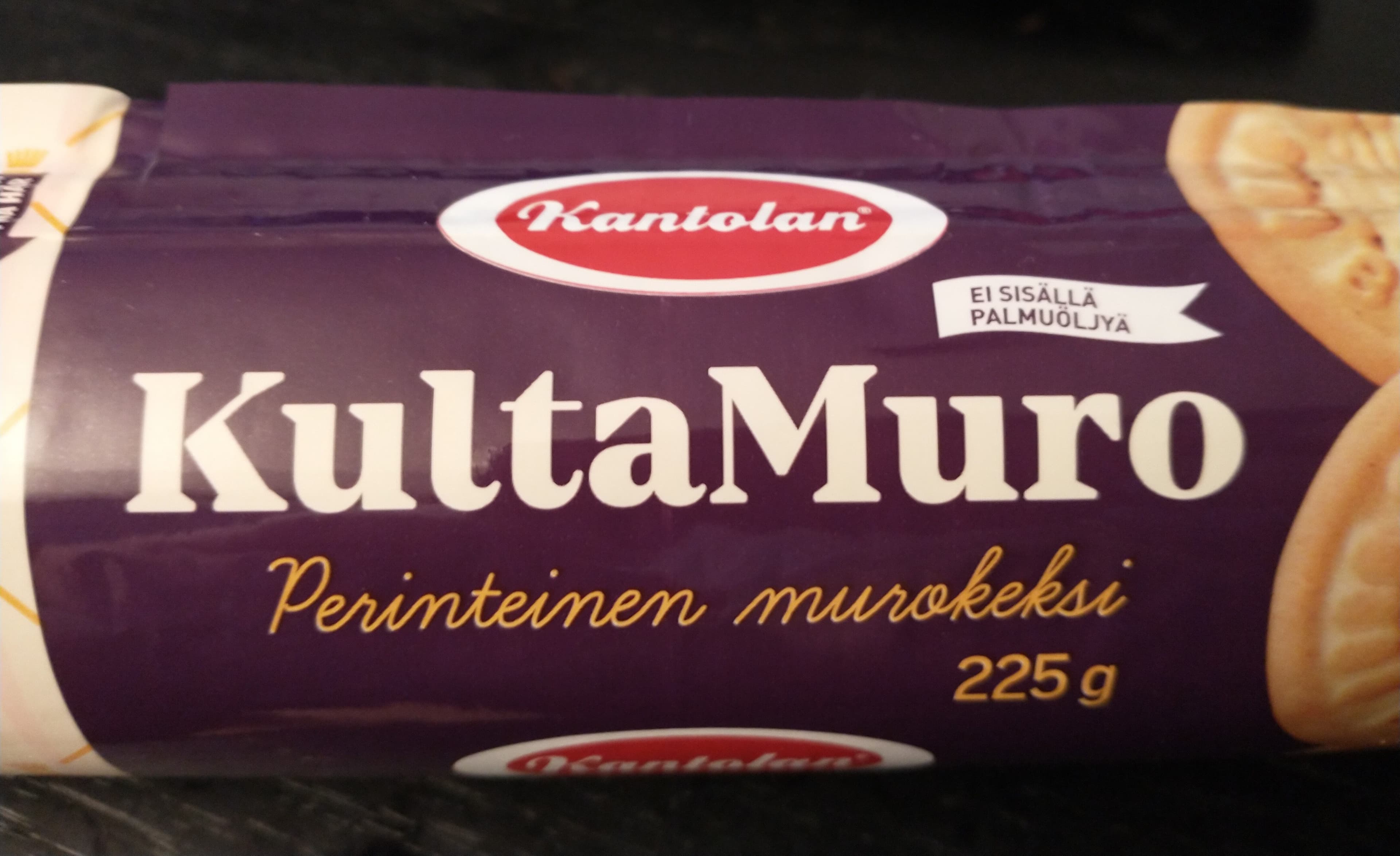 Kantolan Kantolan kultamuro perinteinen murokeksi packshot