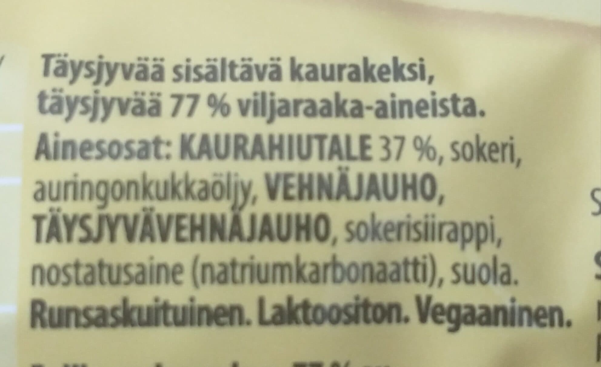 Orkla Kantolan kaurakeksi packshot