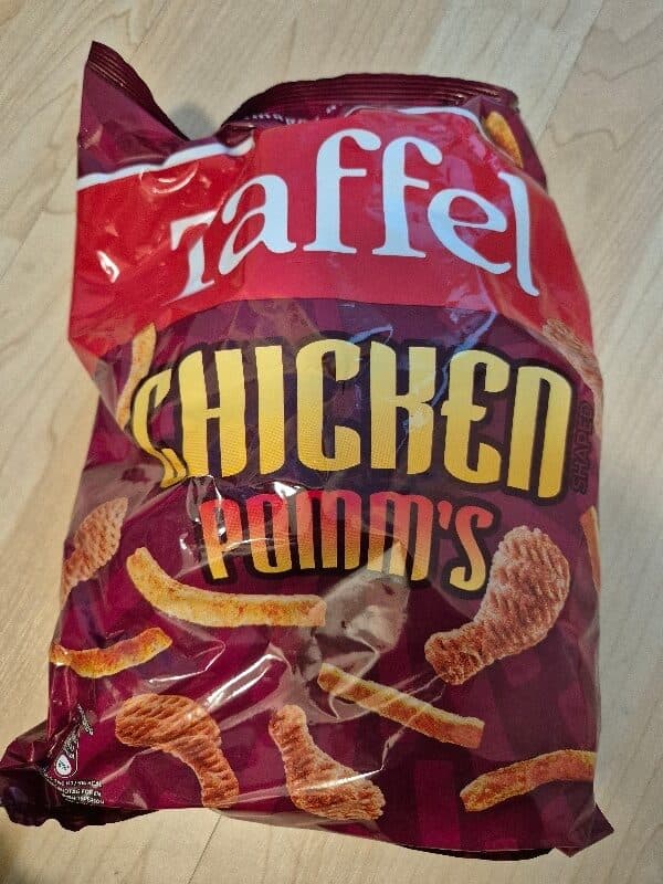 Taffel Chicken pomm's packshot