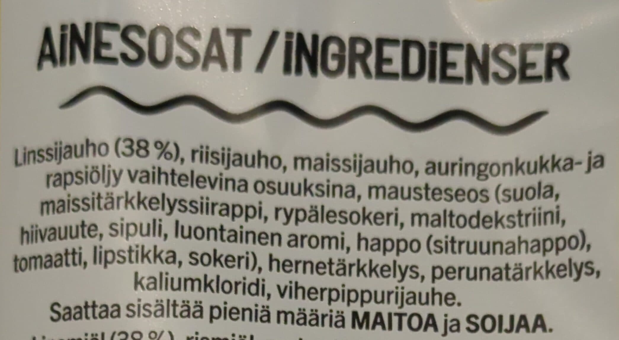 Estrella Linssisipsi Suola packshot