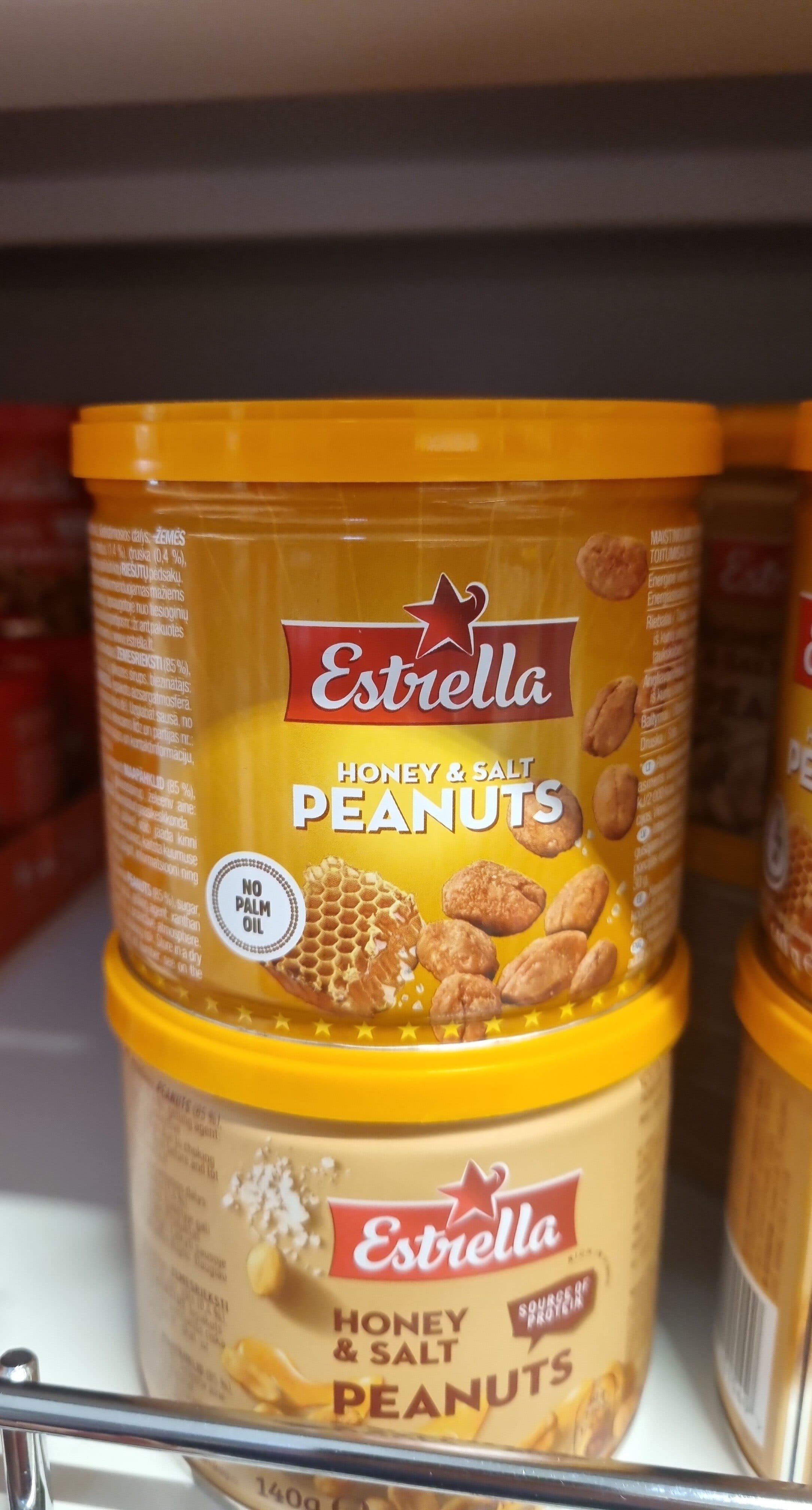 Estrella Honey & salt packshot