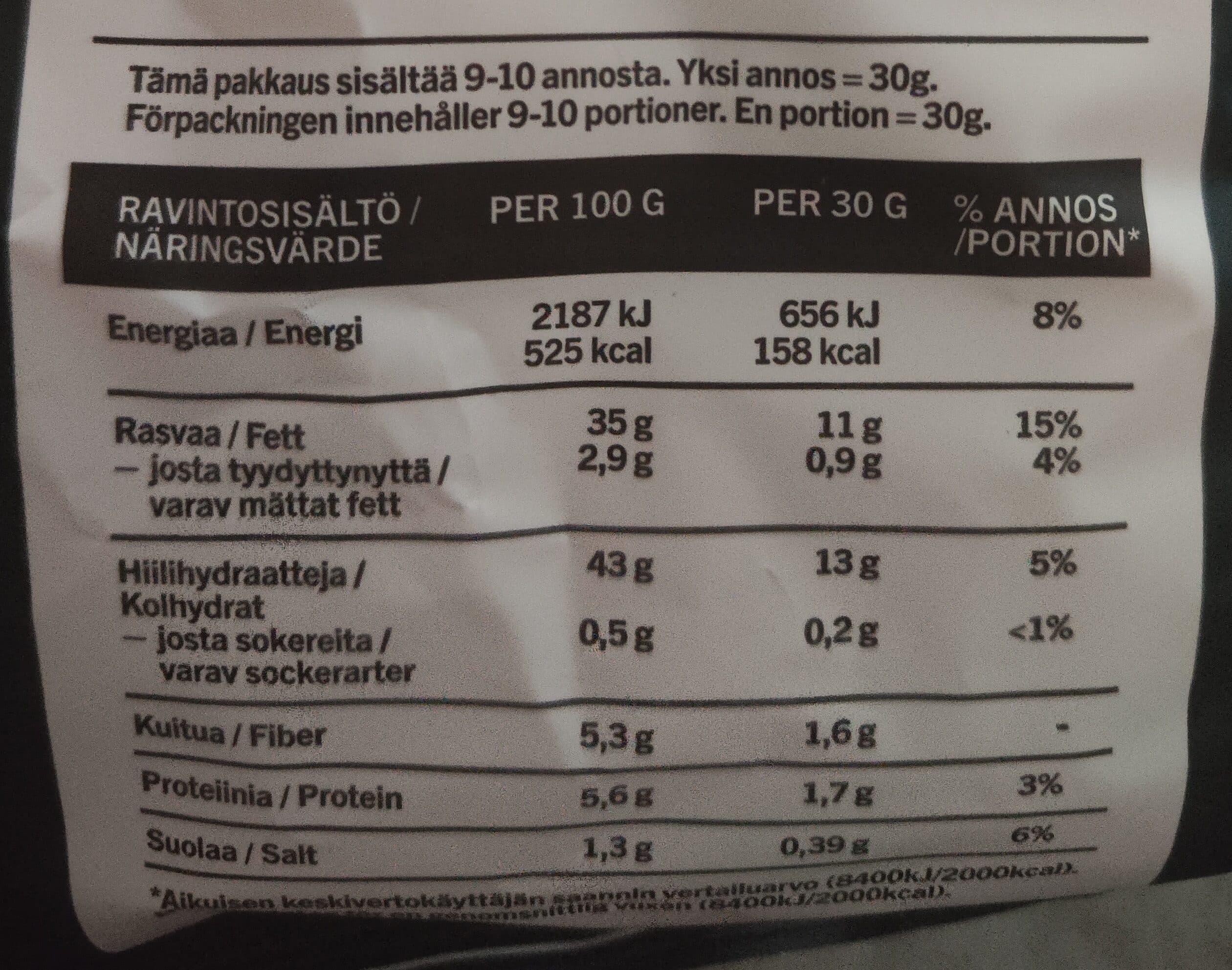 Estrella Poimuperunalastu Merisuola packshot