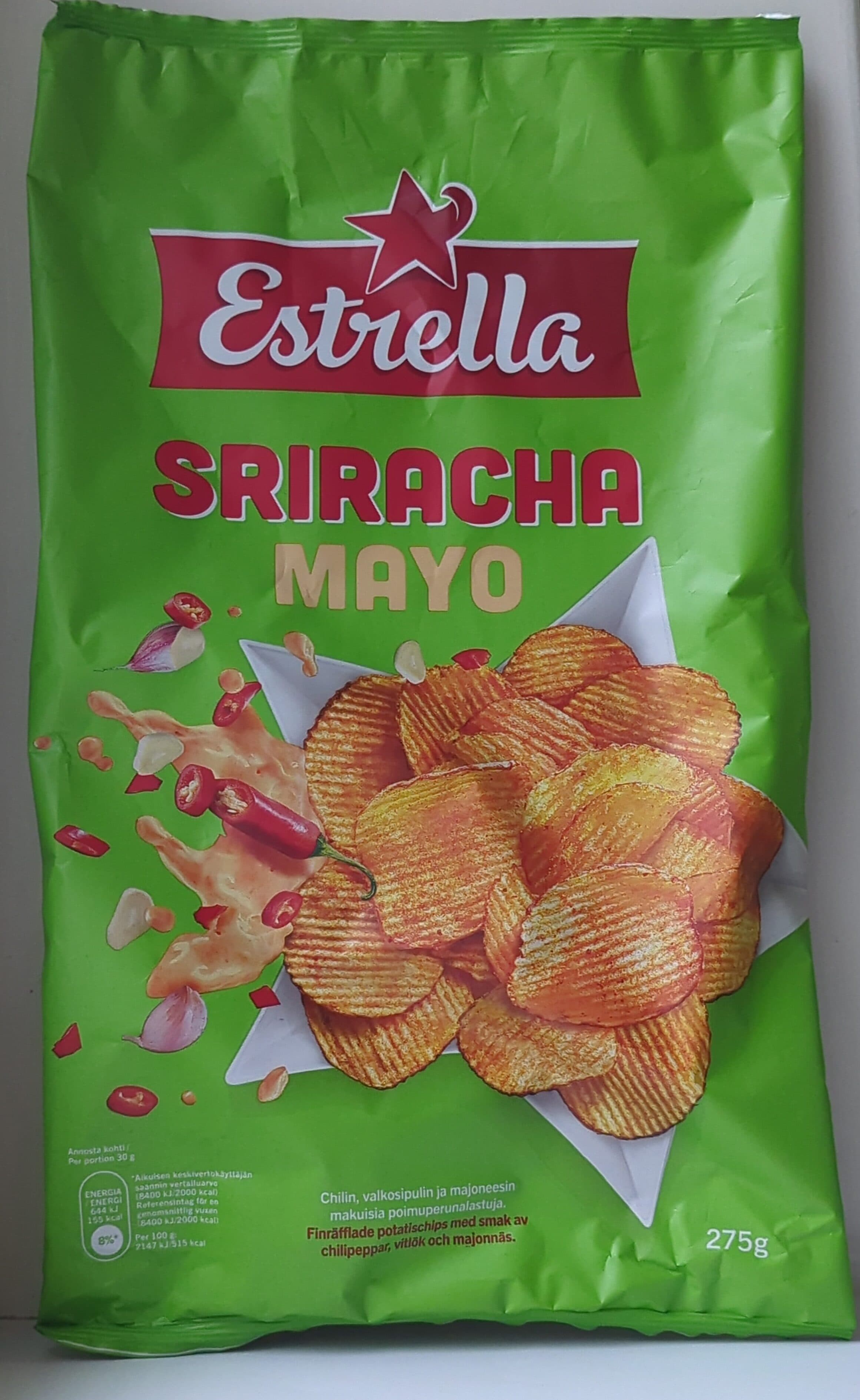 Estrella Sriracha Mayo packshot