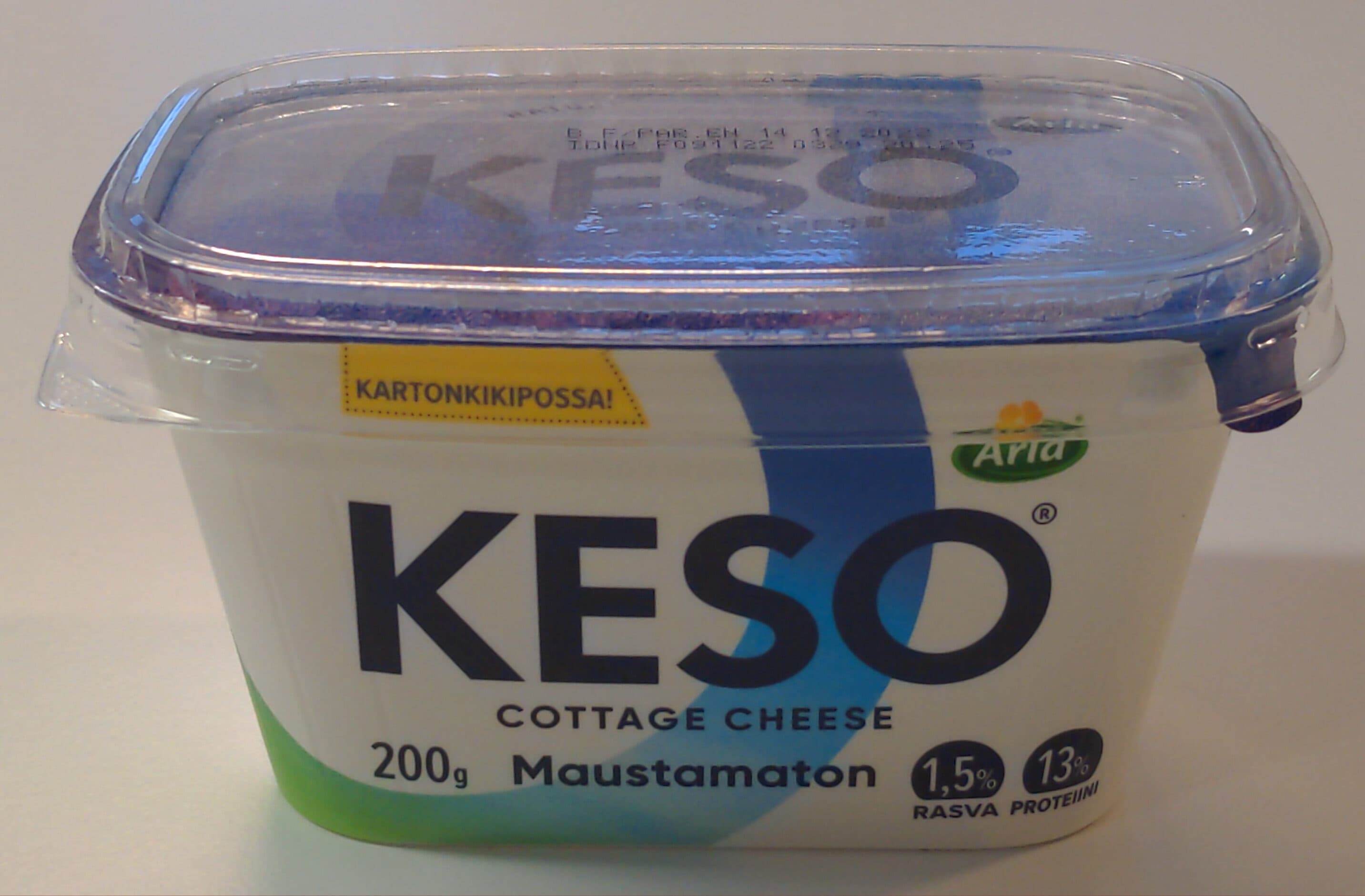 Arla KESO maustamaton raejuusto packshot