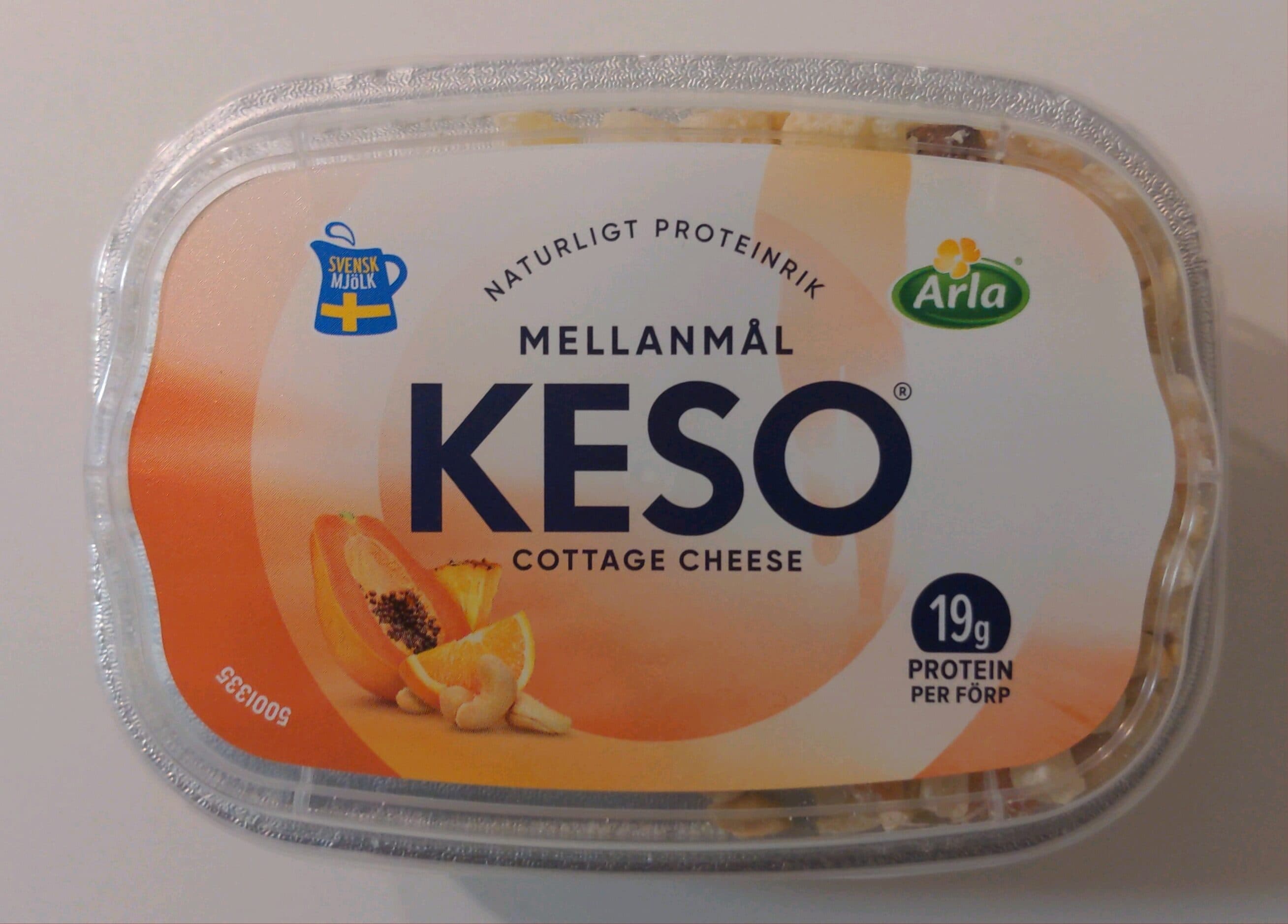 Arla Keso Cashewnöt/Ananas/Apelsin/Papaya packshot