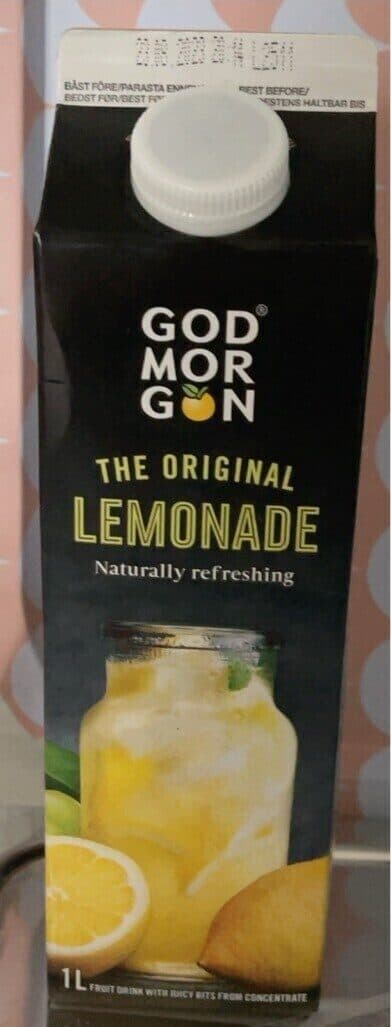God morgon Lemonade packshot