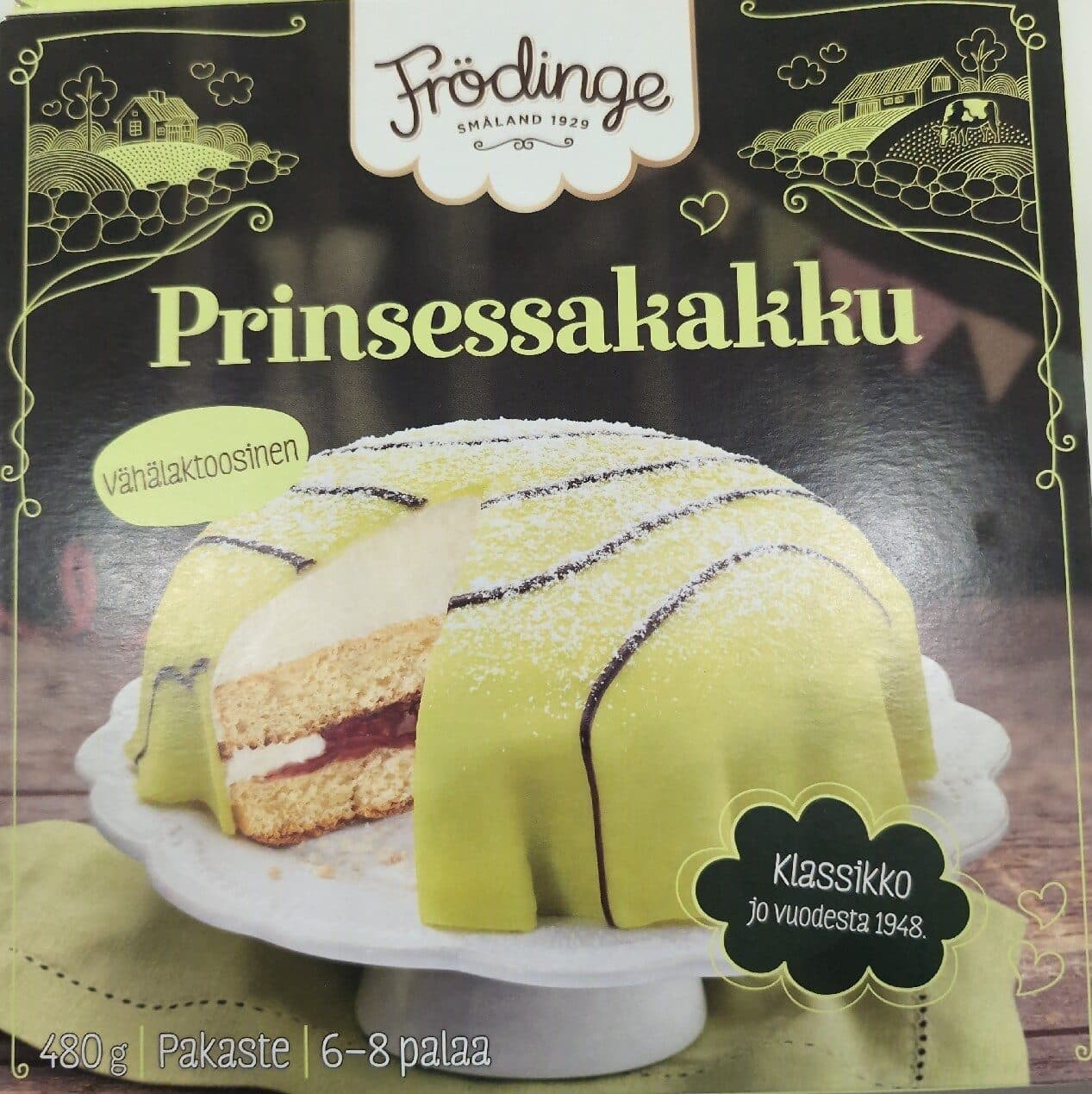 Frödinge Prinsessakakku packshot