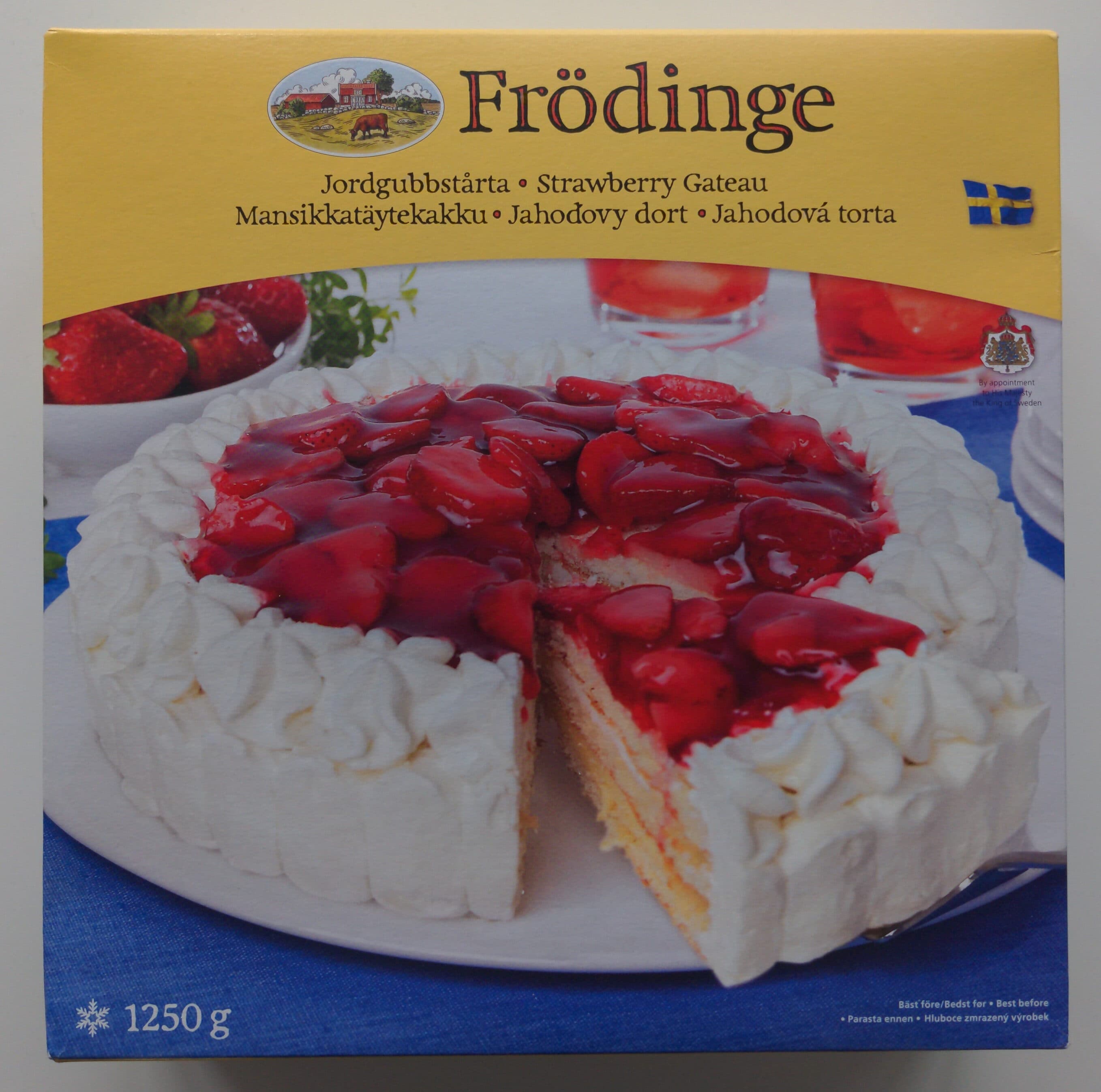 Frödinge Mansikkatäytekakku packshot
