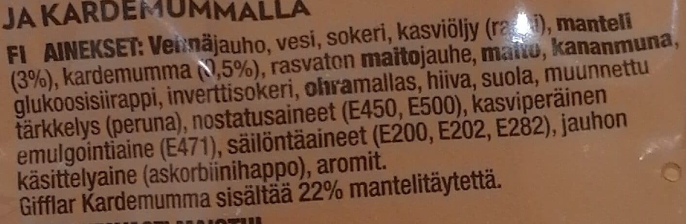 Pågen Kardemumma Gifflar packshot