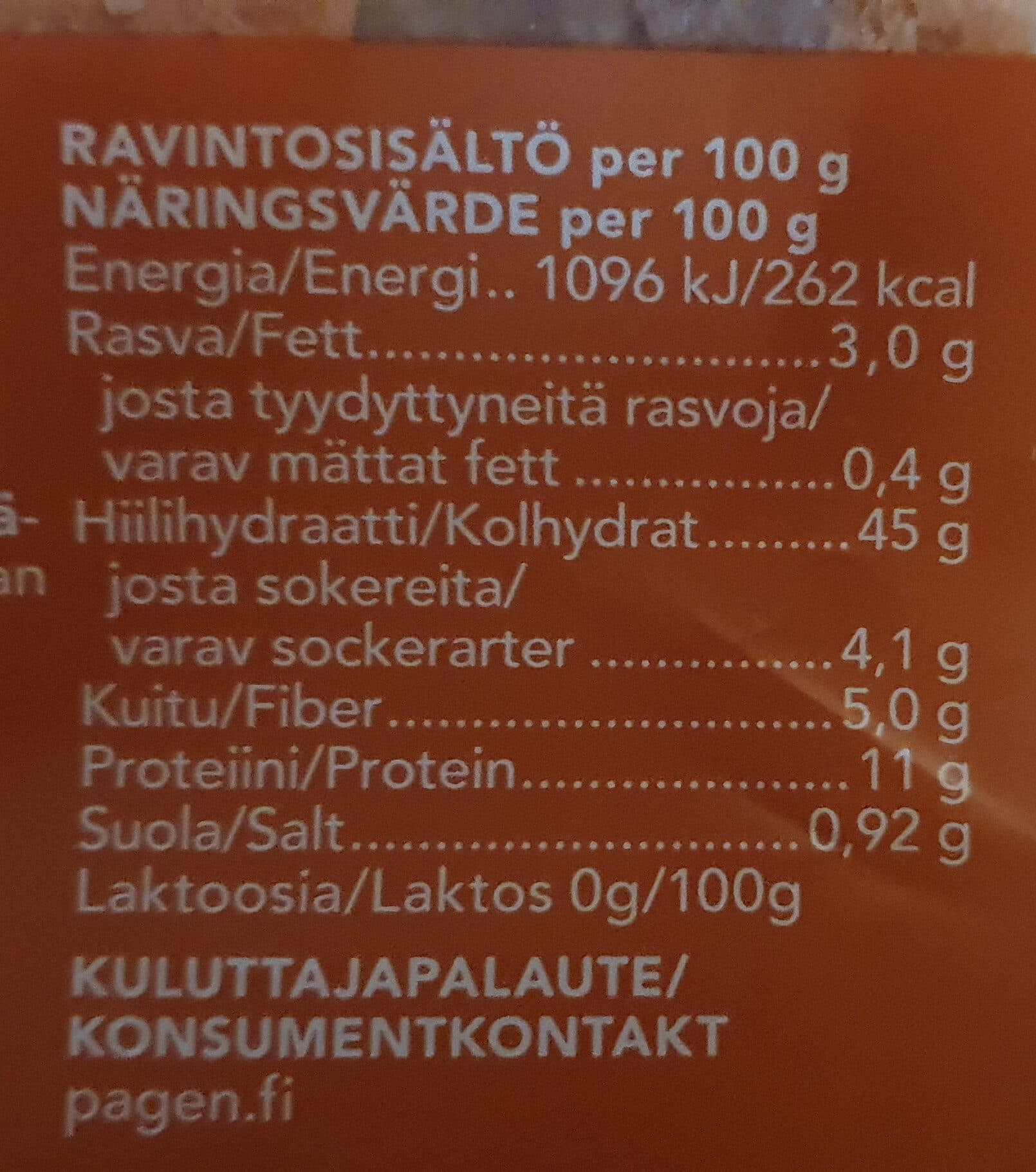 Pågen Maalaishyvä packshot