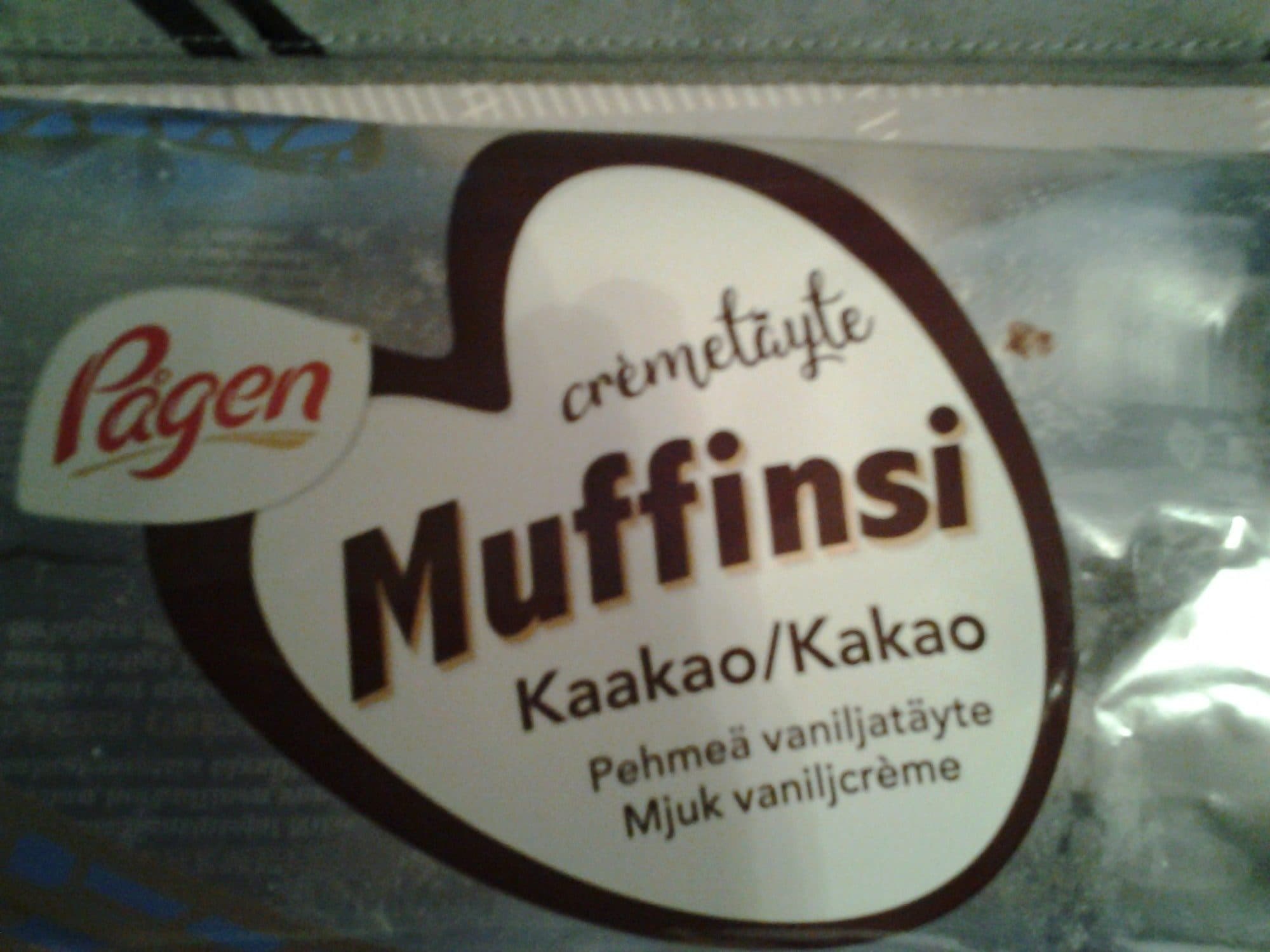 Pågen Crémetäytemuffinsi Kaakao packshot