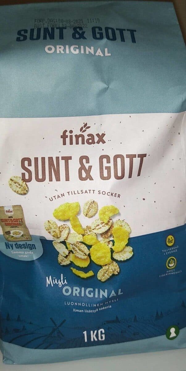 Finax Sunt & Gott packshot