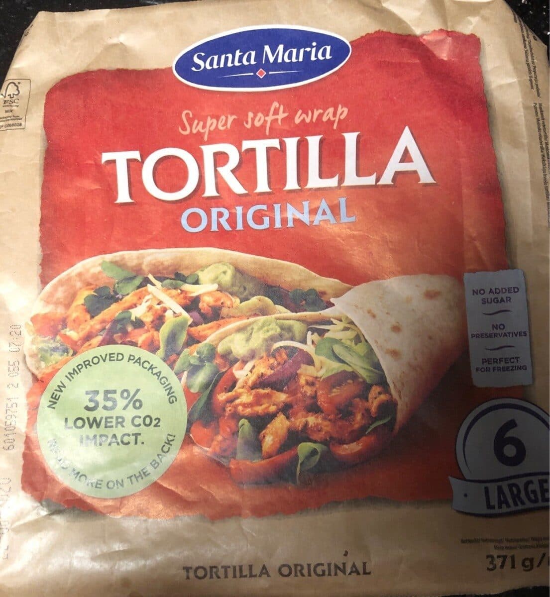 Santa Maria Tortilla Large packshot