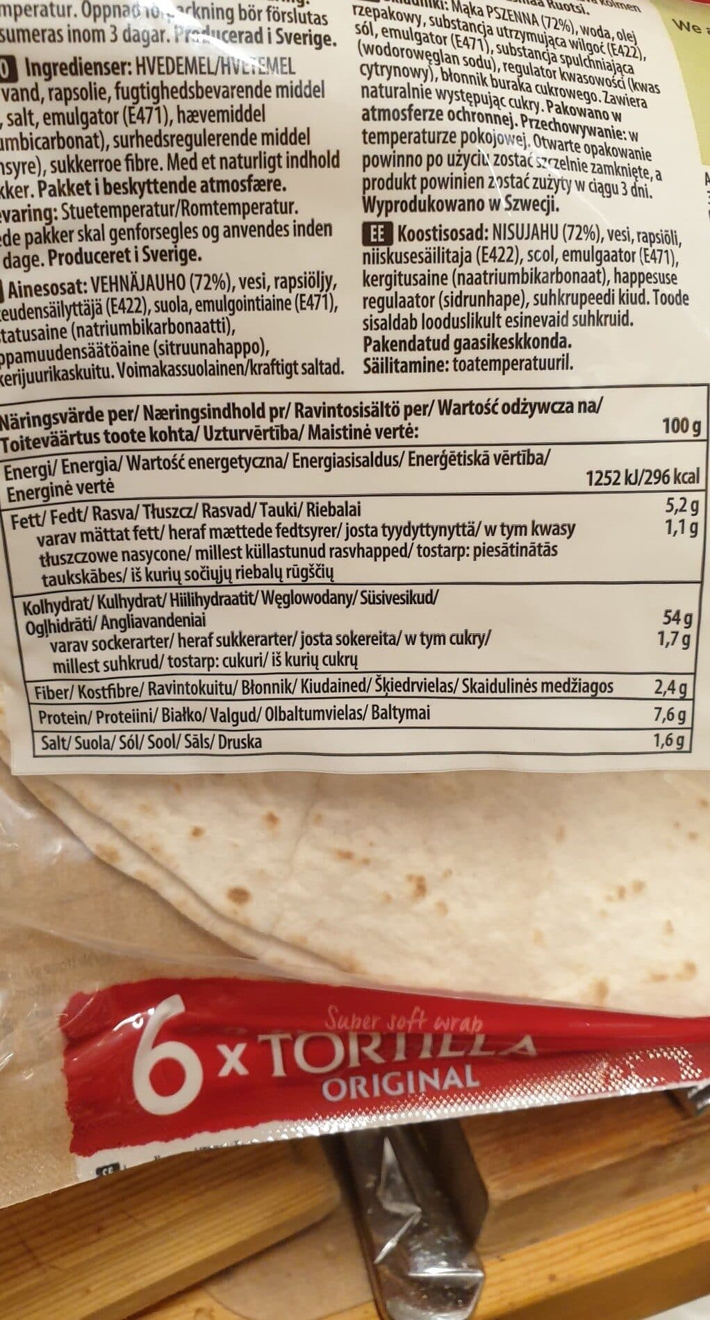 Santa Maria Tortilla Large packshot