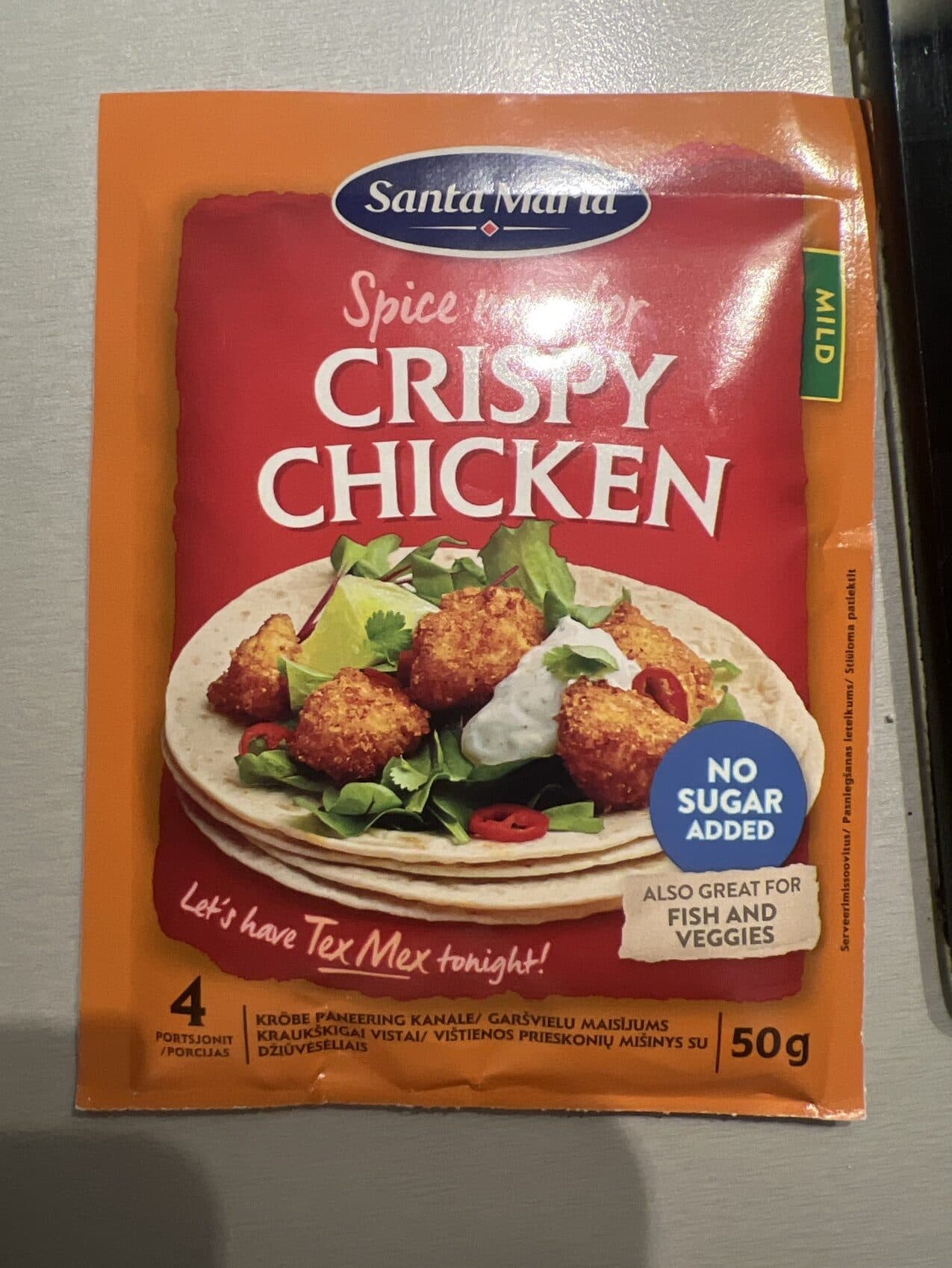 Santa Maria Santa Maria Spice Mix For Crispy Chicken packshot