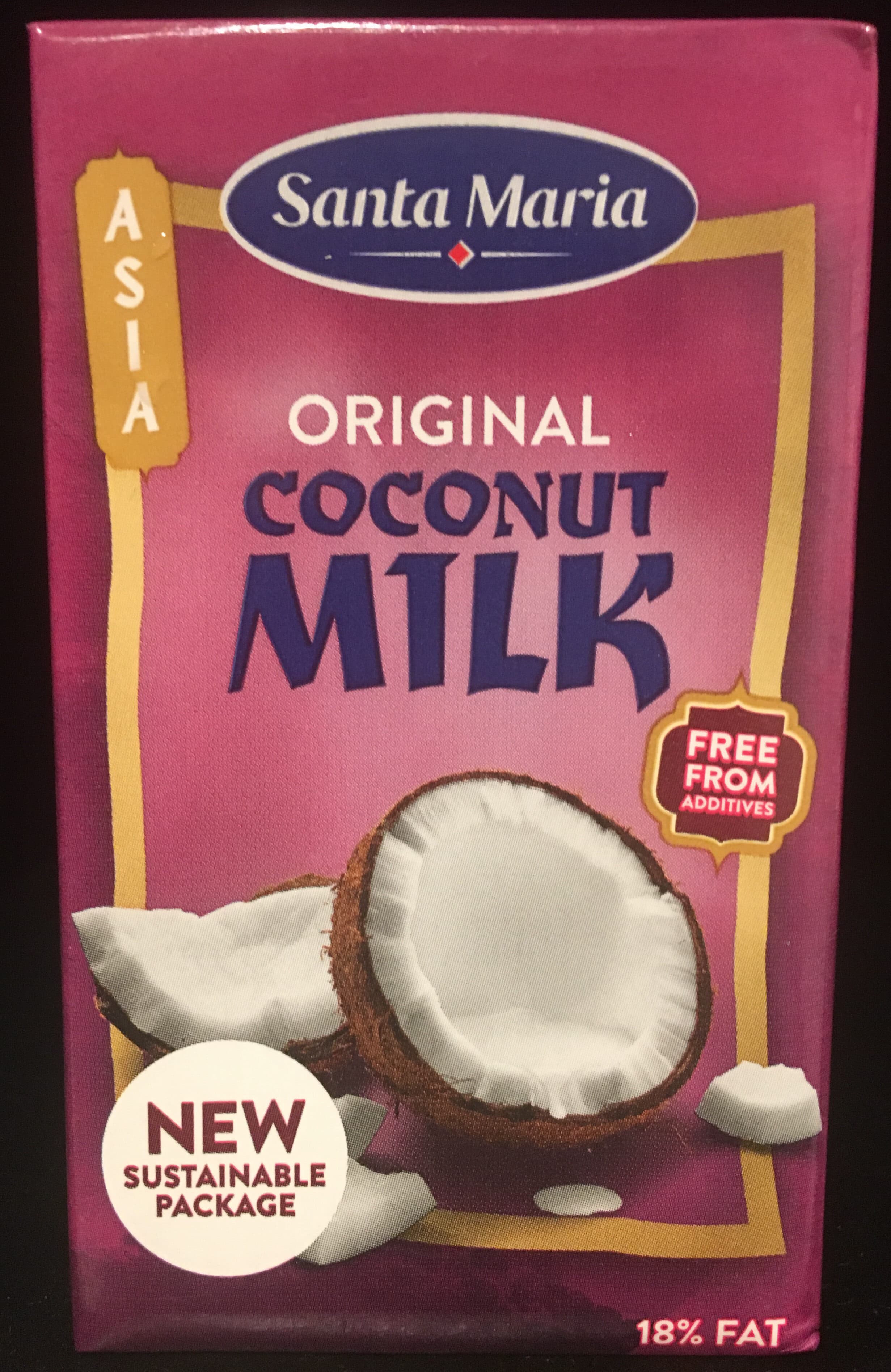 Santa Maria Coconut Milk Original packshot