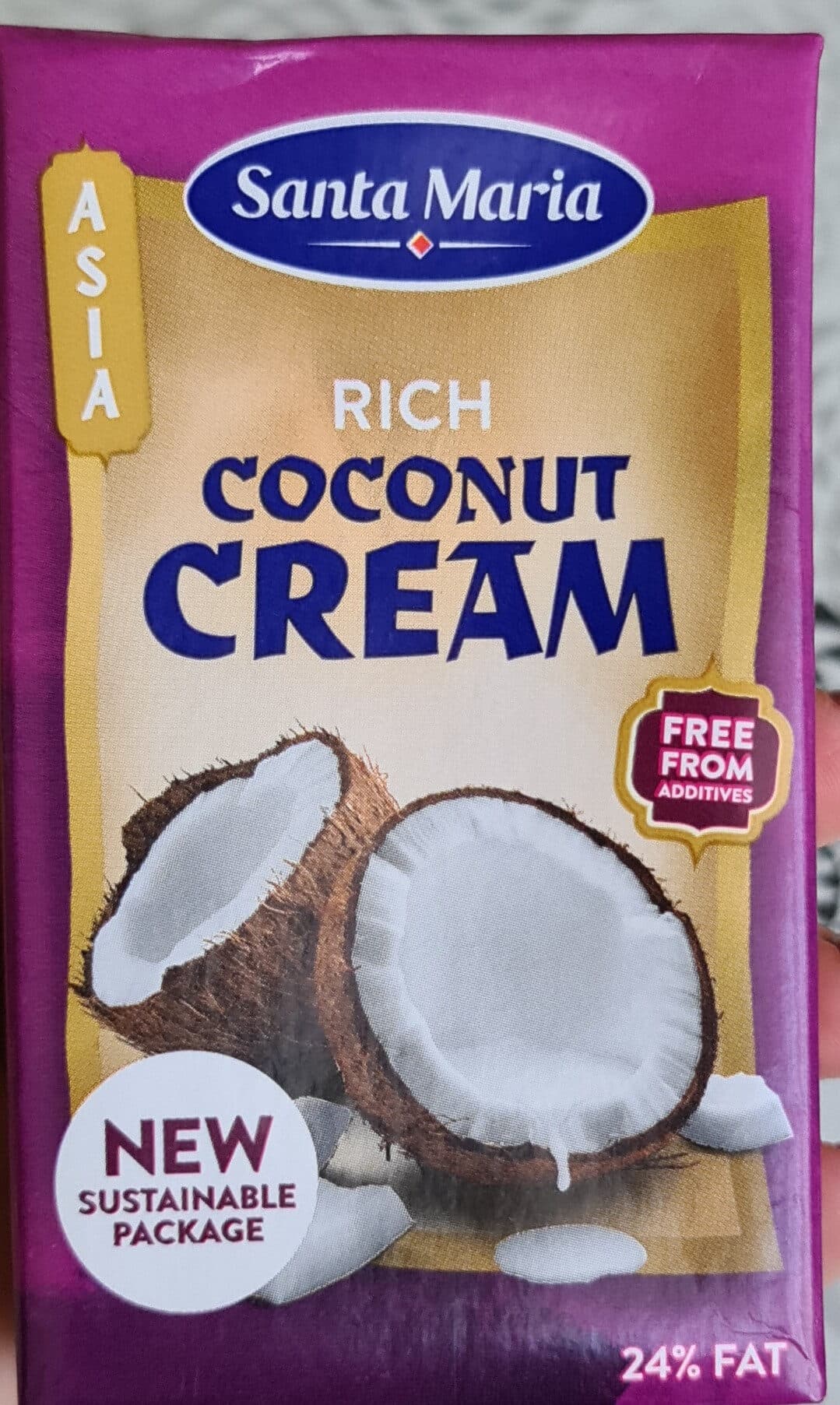 Santa Maria Rich Coconut Cream packshot