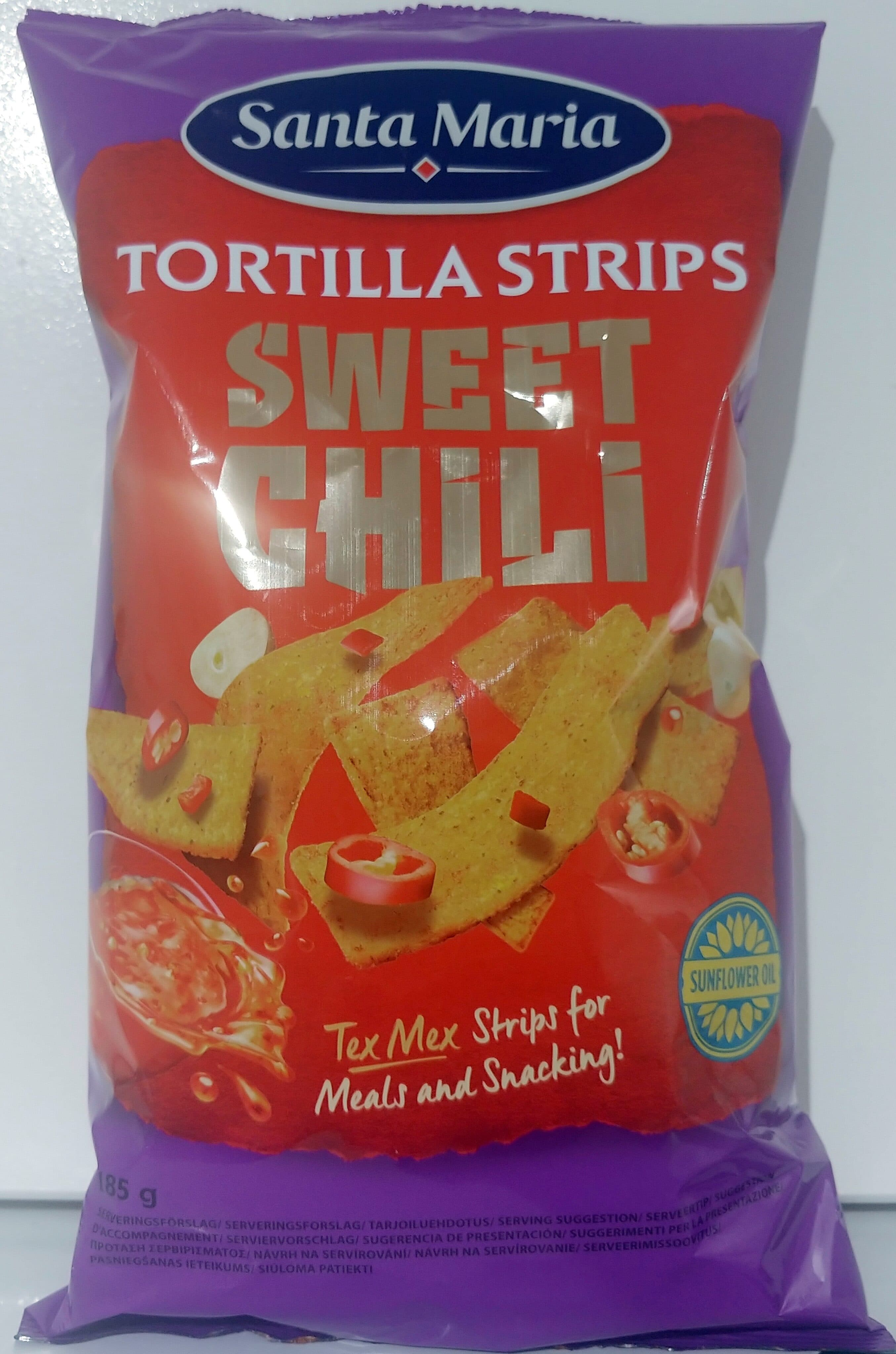 Santa Maria Tortilla Strips Sweet Chili packshot