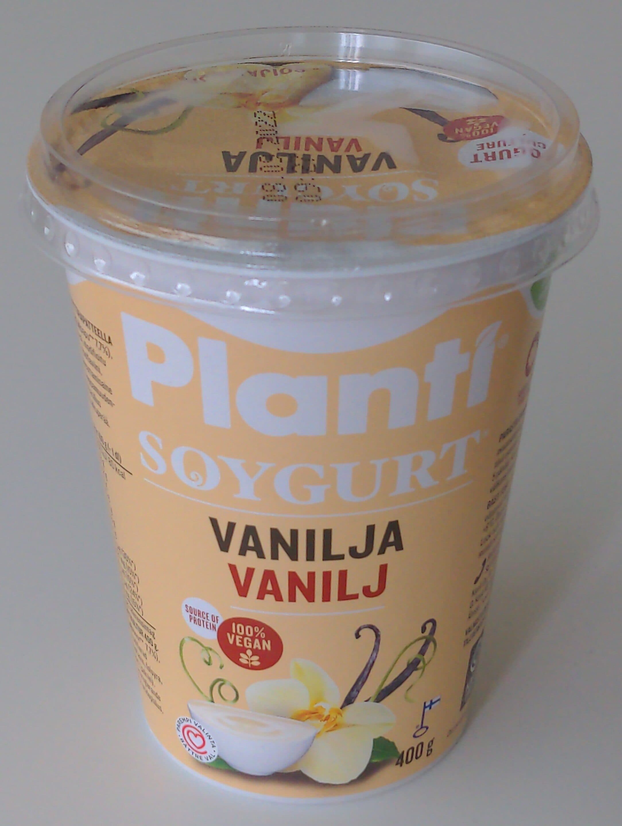 Kavli Soygurt vanilja packshot
