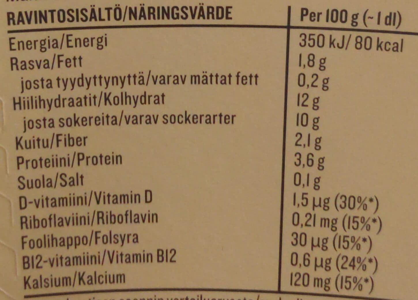 Kavli Soygurt vanilja packshot