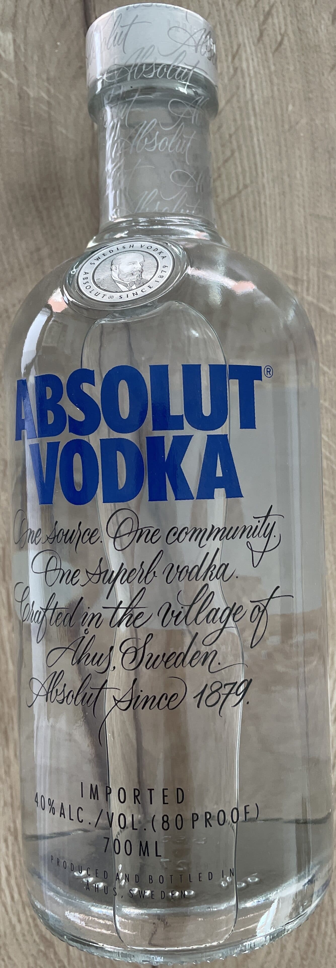 Absolut Absolut Vodka packshot