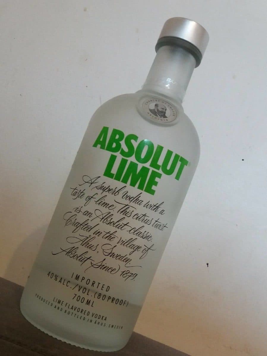 Absolut Absolut Lime packshot