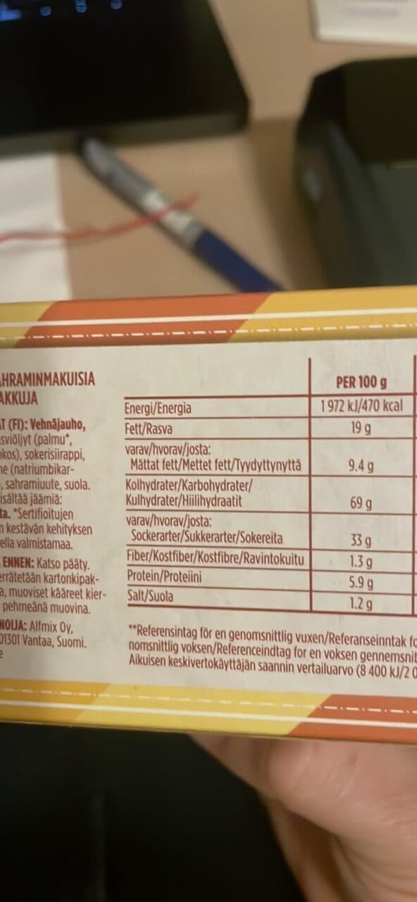ANNAS Pepparkakkor Safran packshot