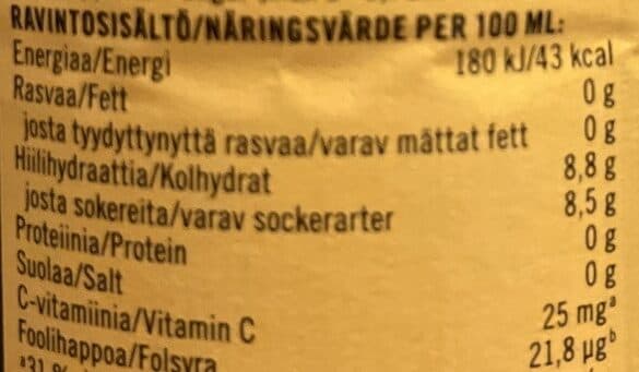 Godmorgon Orange Juice Pressed packshot