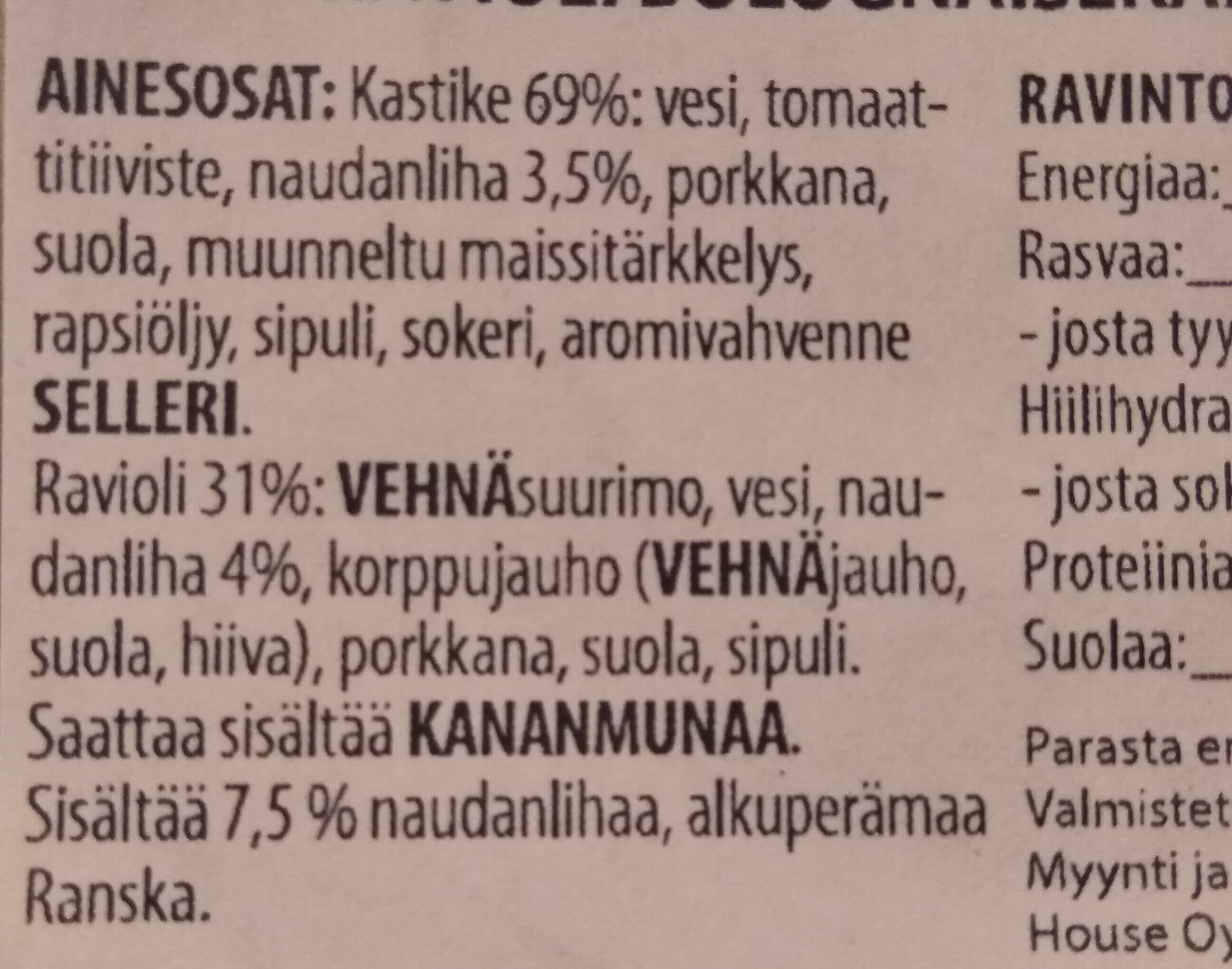 Fontana Klassisk RAVIOLI packshot