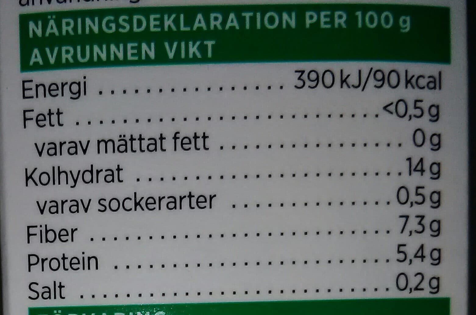 ICA Ekologiska svarta bönor packshot