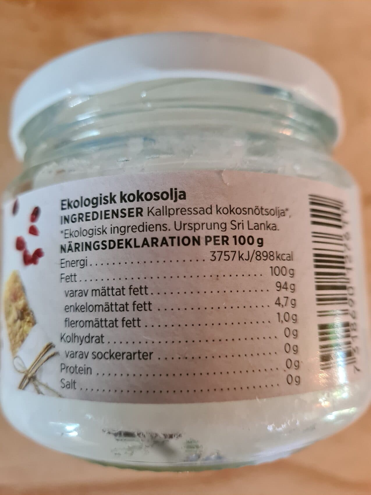 Ica I love eco coconut oil packshot
