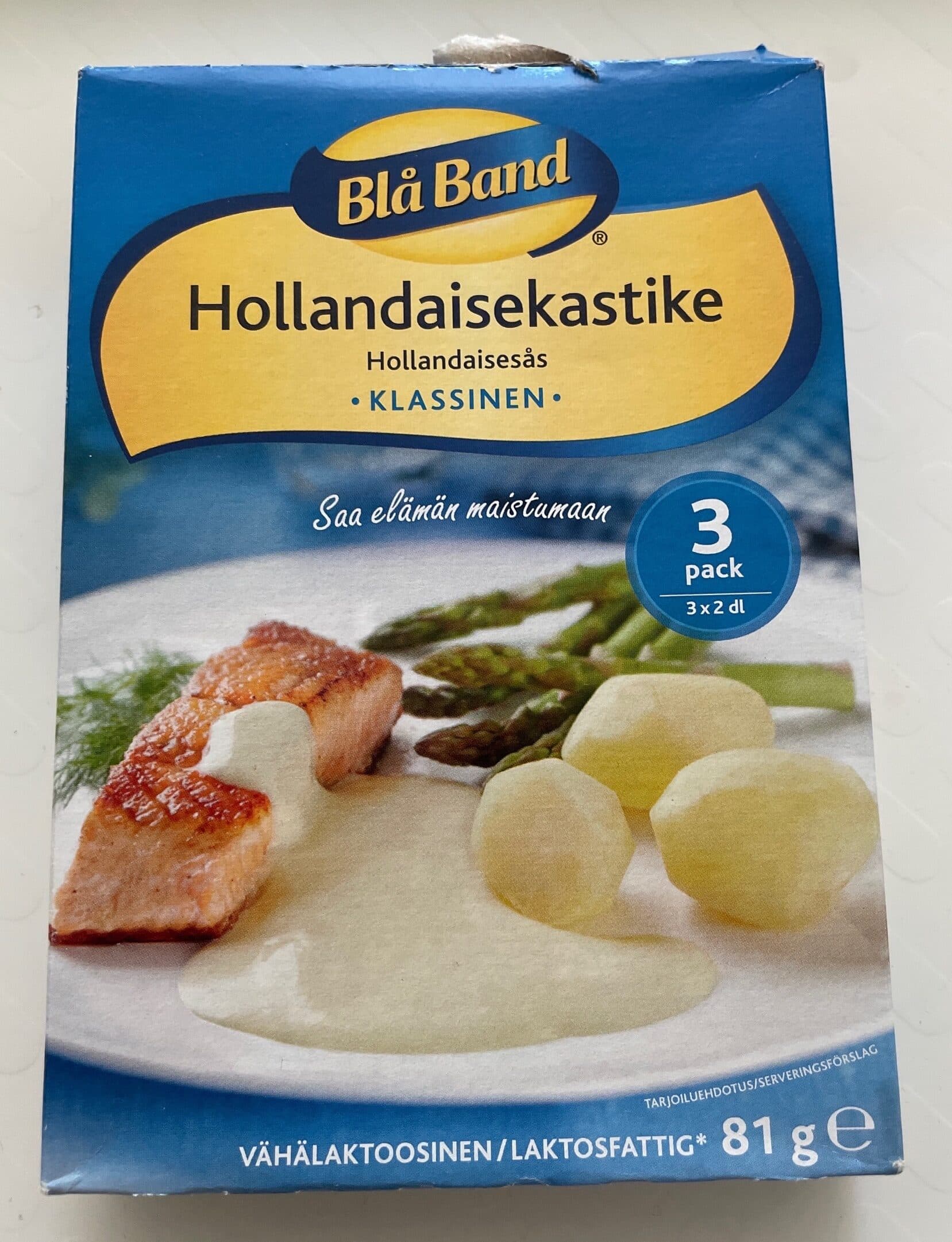 Blå Band Hollandaisekastike packshot