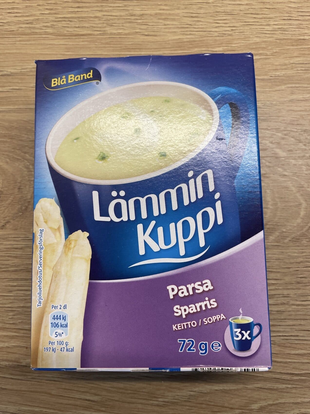 Blå Band Lämmin Kuppi Parsa packshot