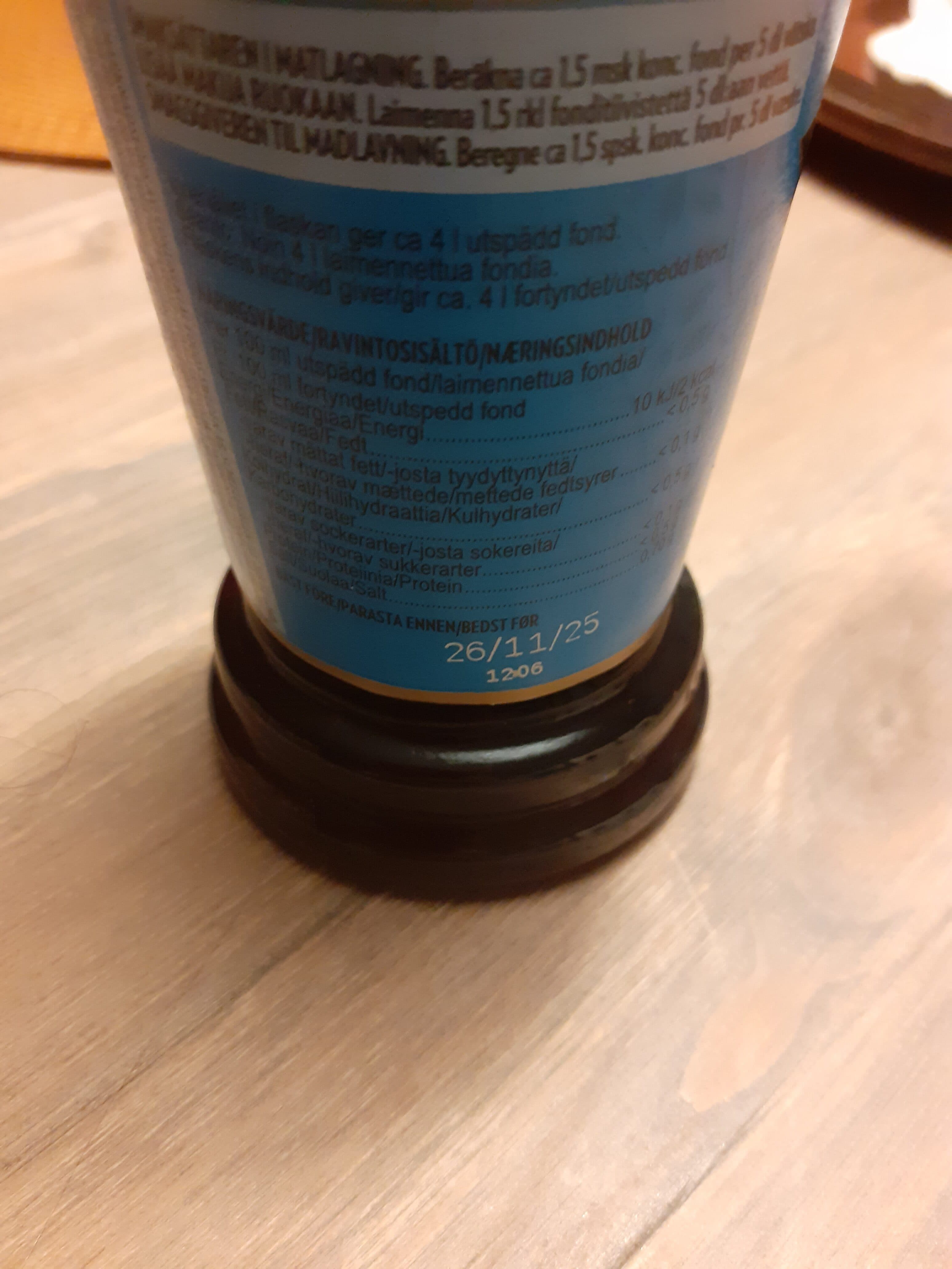 Bong Touch of taste vasikkafondi packshot