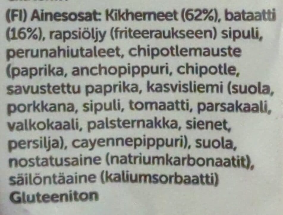 Sevan Falafel Med Sweet Potato & Chipotle packshot